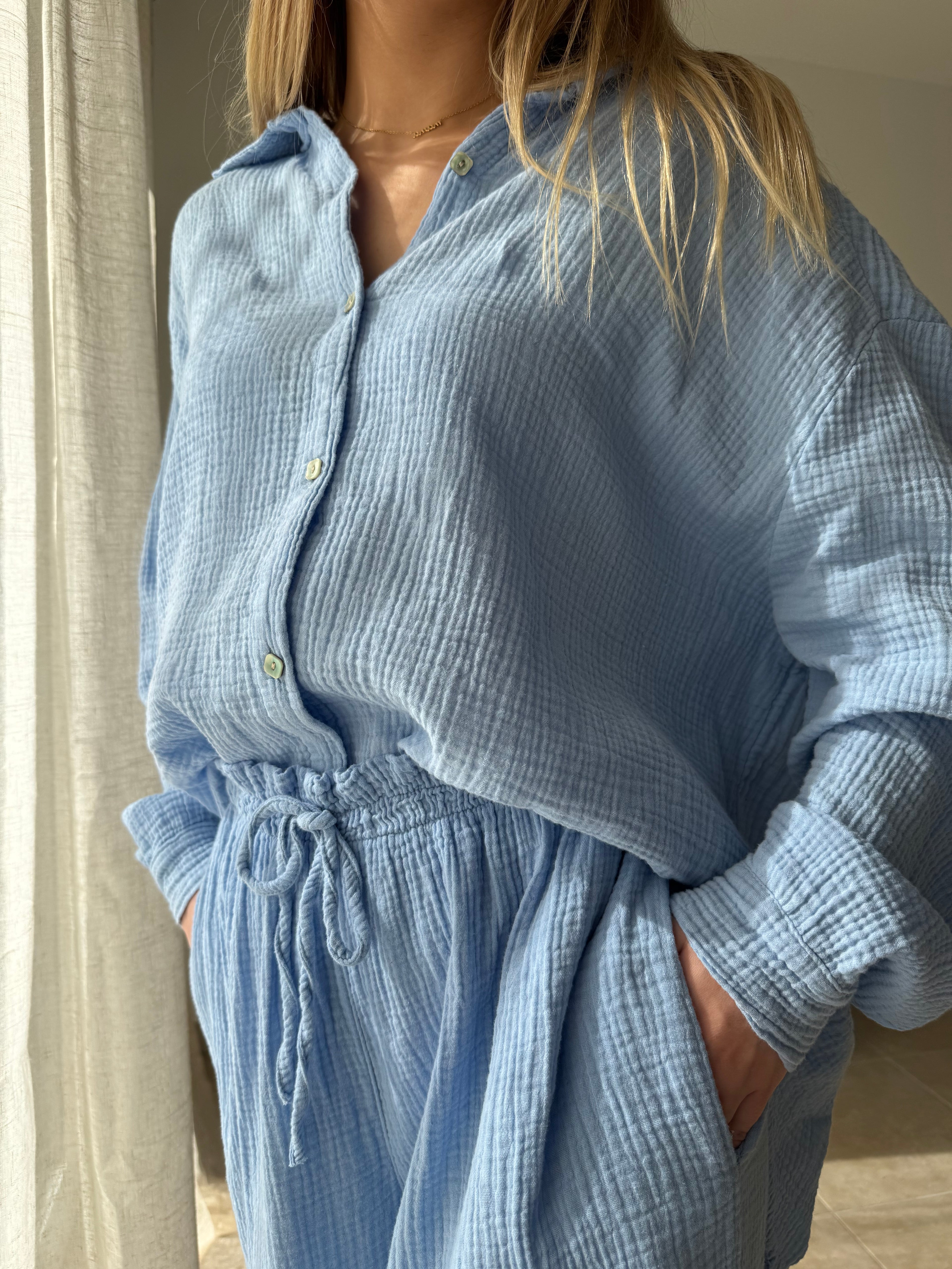 Pantalon MARIA - Bleu