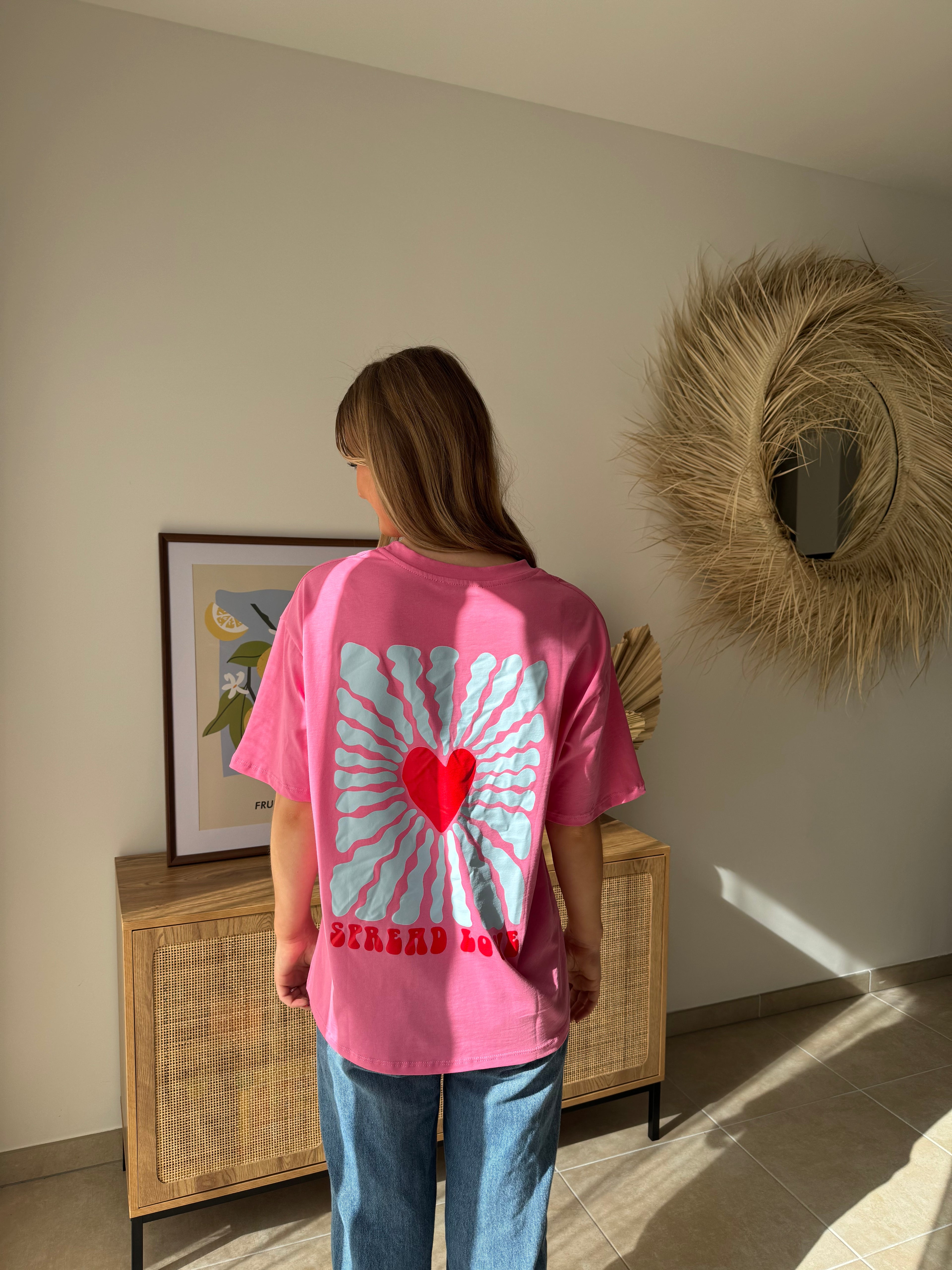 T-shirt SOLIA - Rose