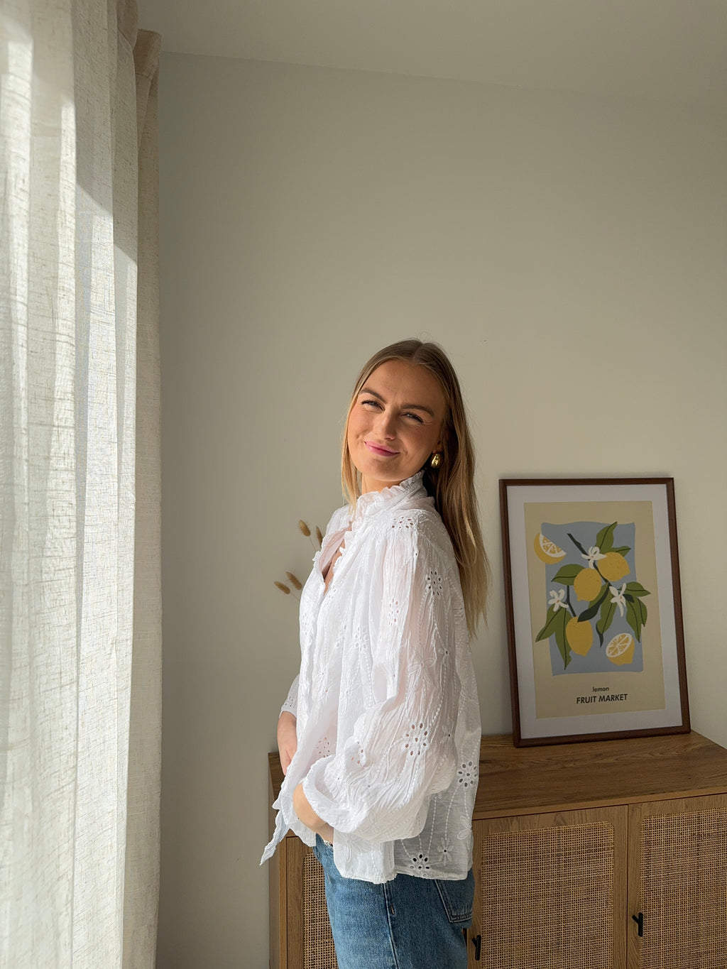 Blouse AVA - Blanc
