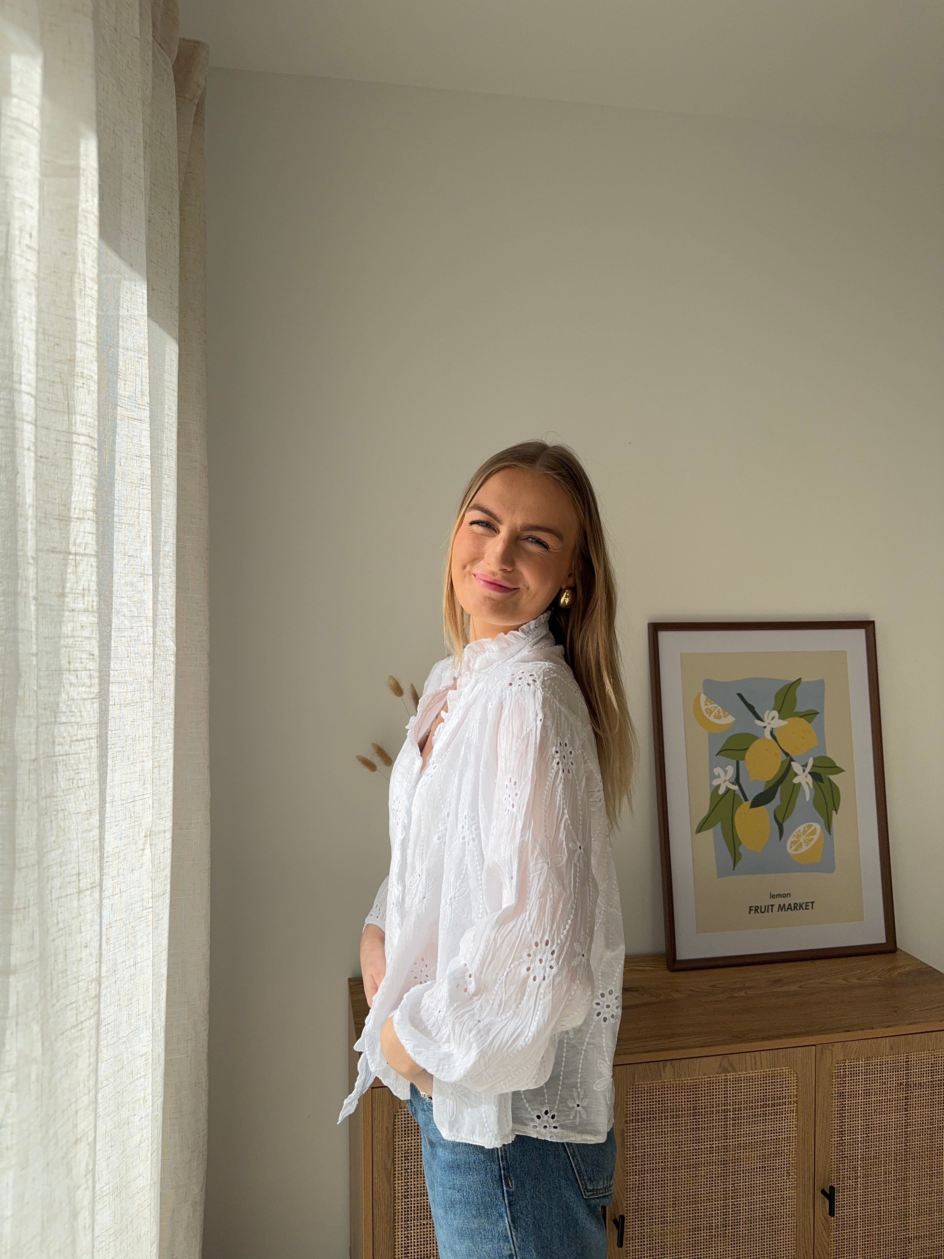 Blouse AVA - Blanc