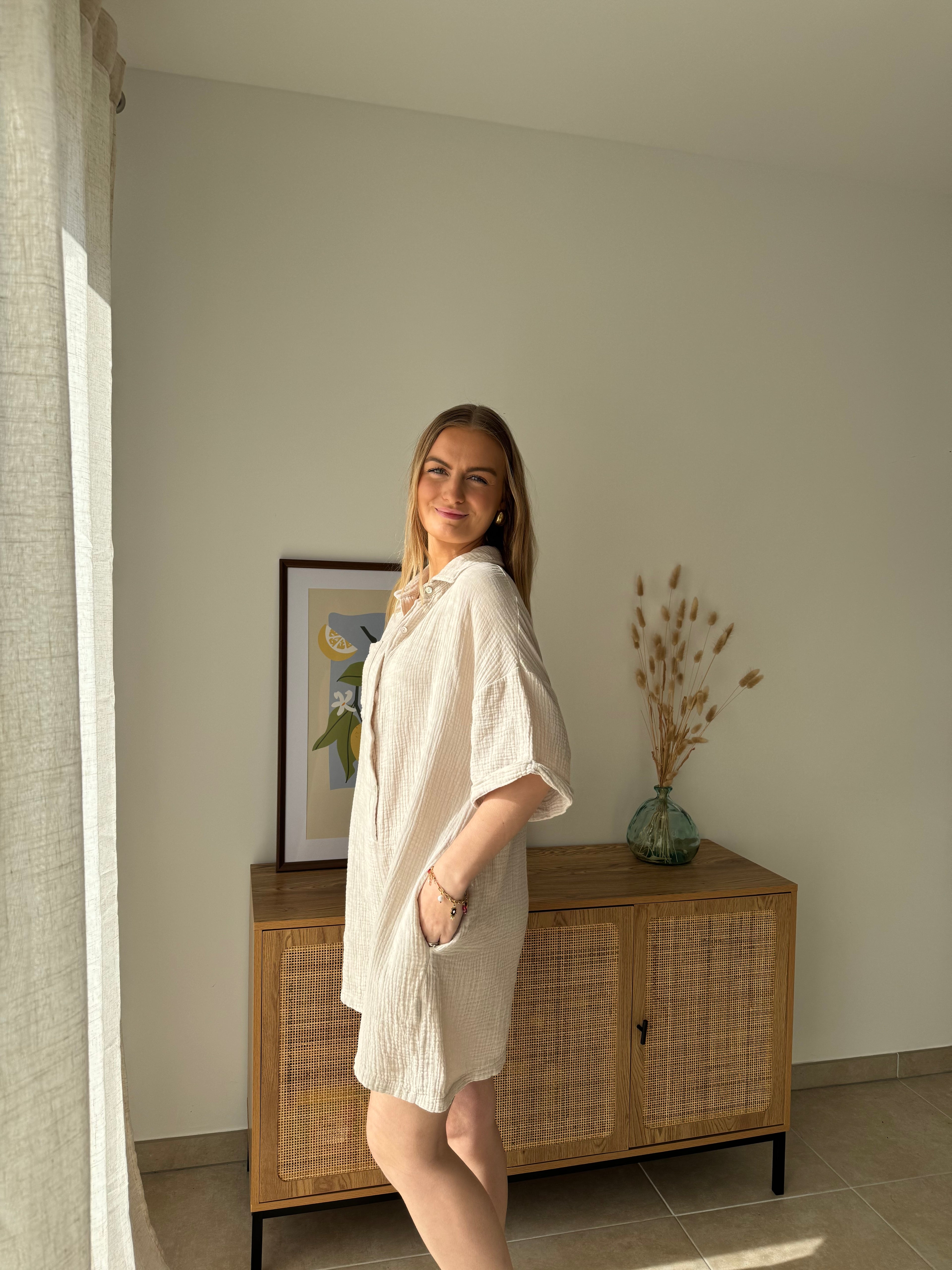 Combi short LOUISA - Beige