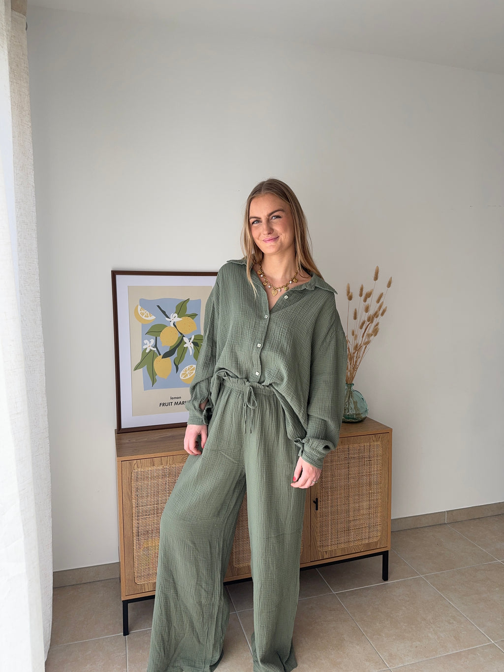 Chemise SOFIA - Kaki
