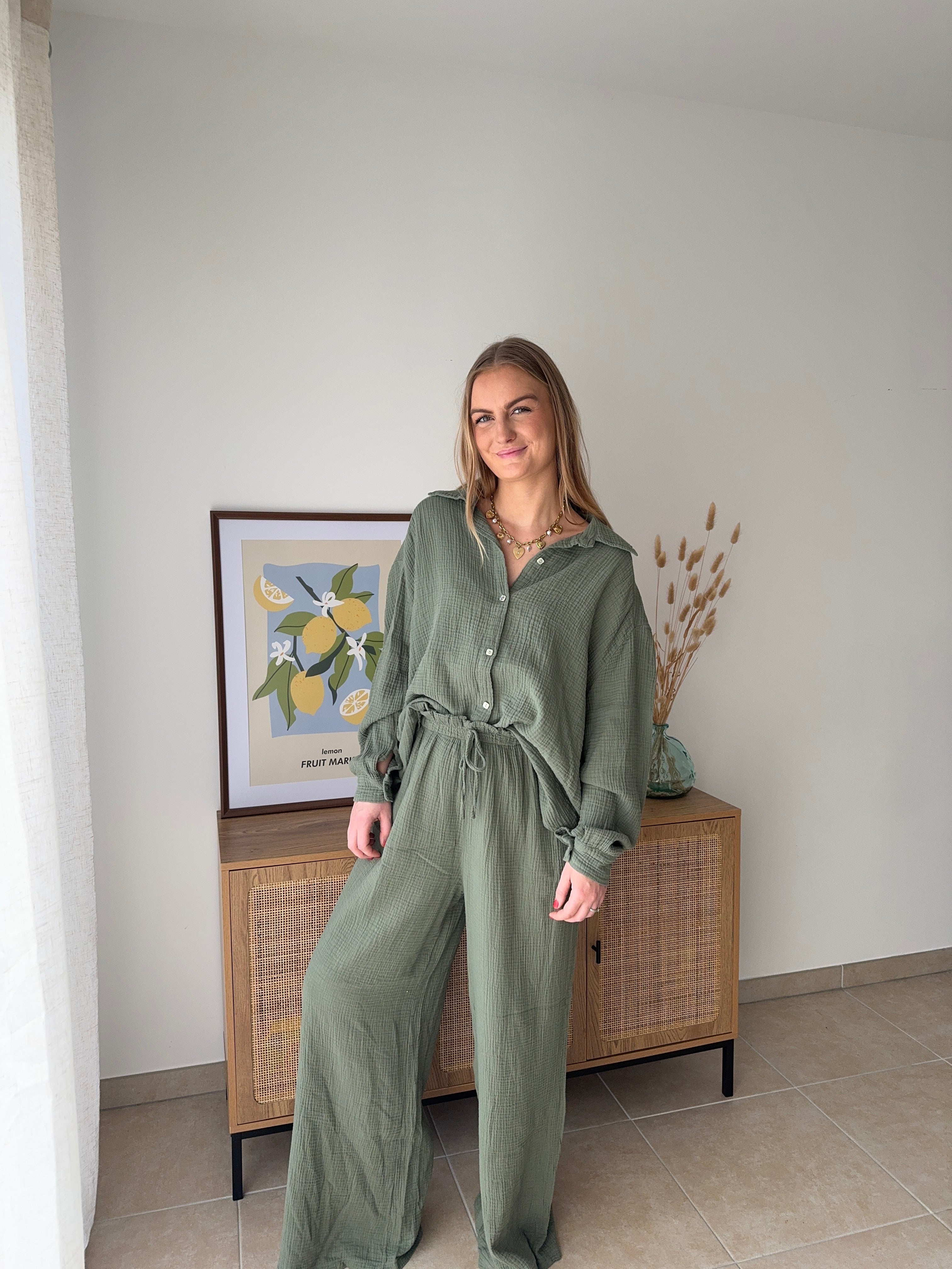 Chemise SOFIA - Kaki