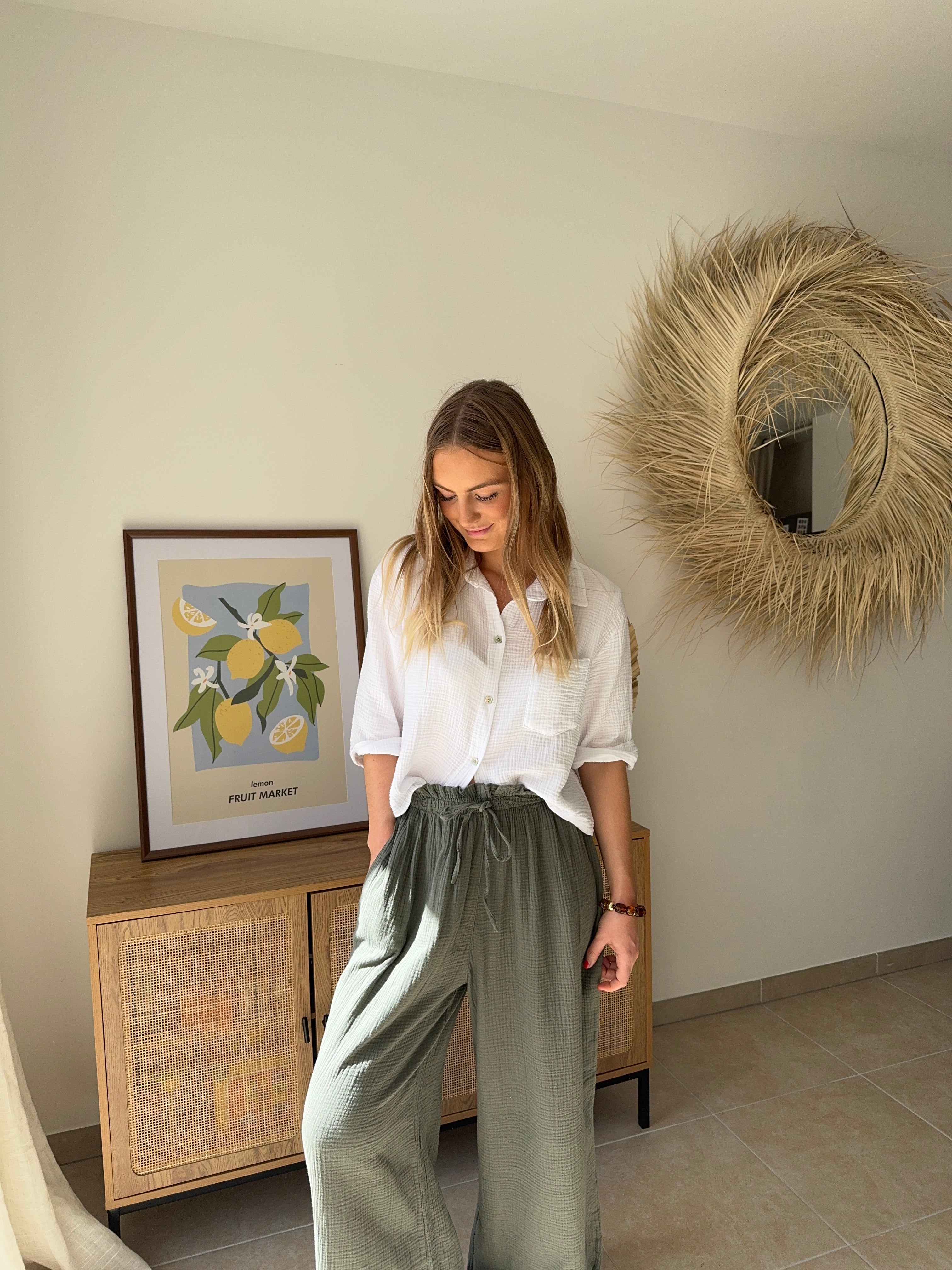 Pantalon MARIA - Kaki