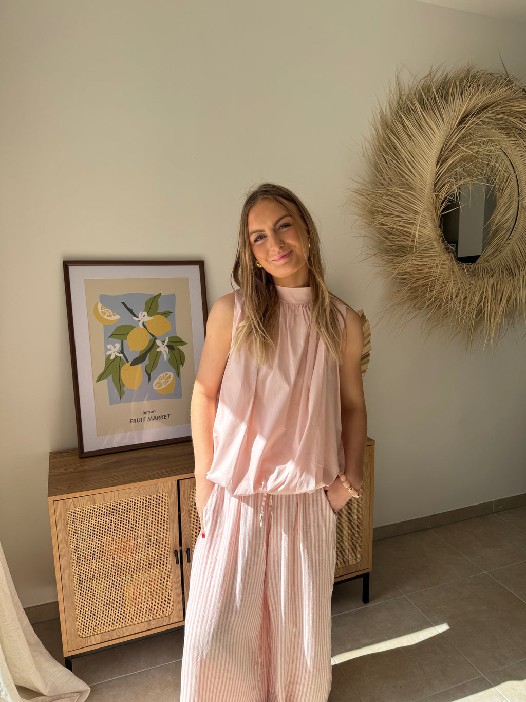 Blouse ISLA - Rose