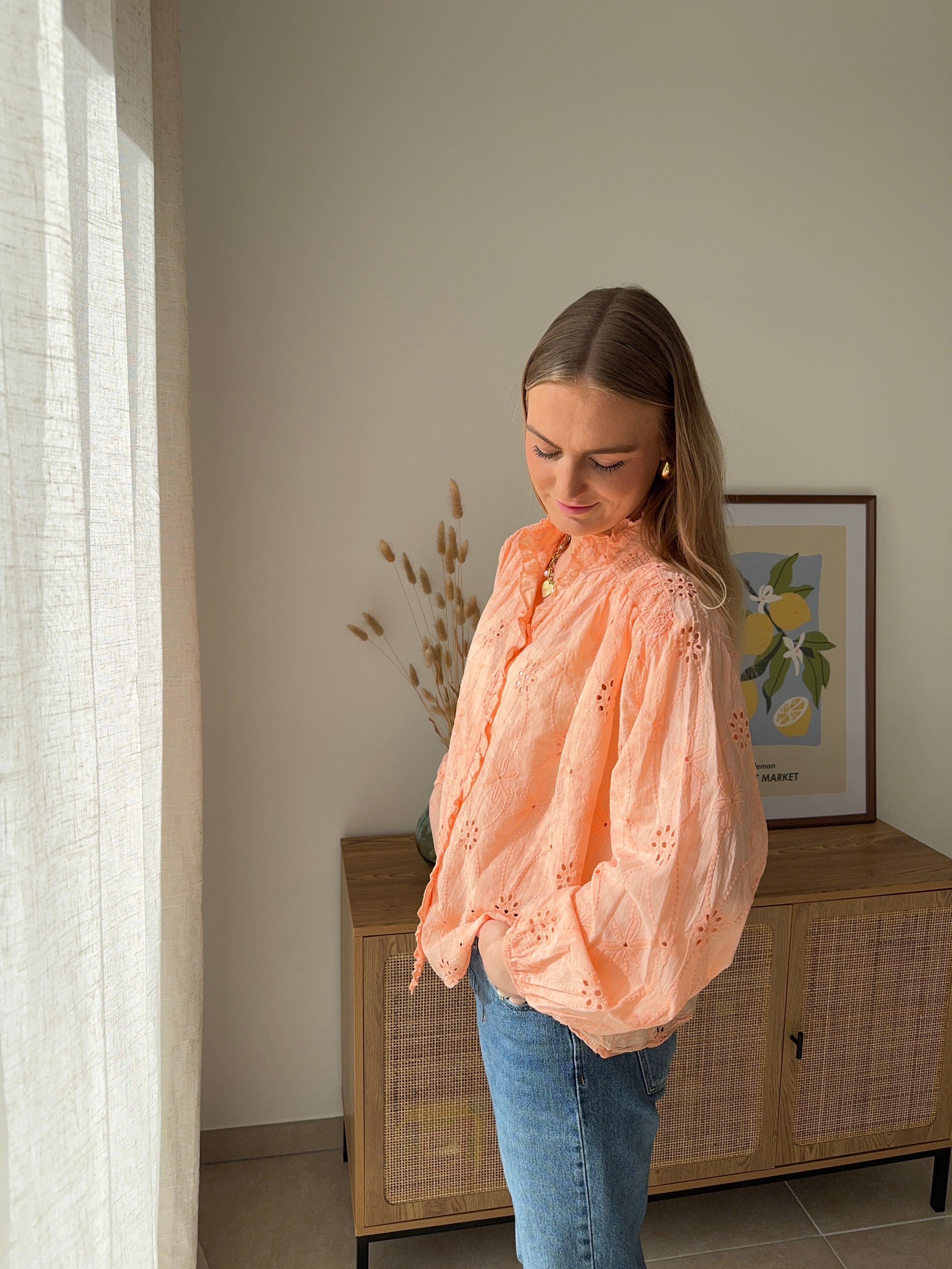 Blouse AVA - Abricot