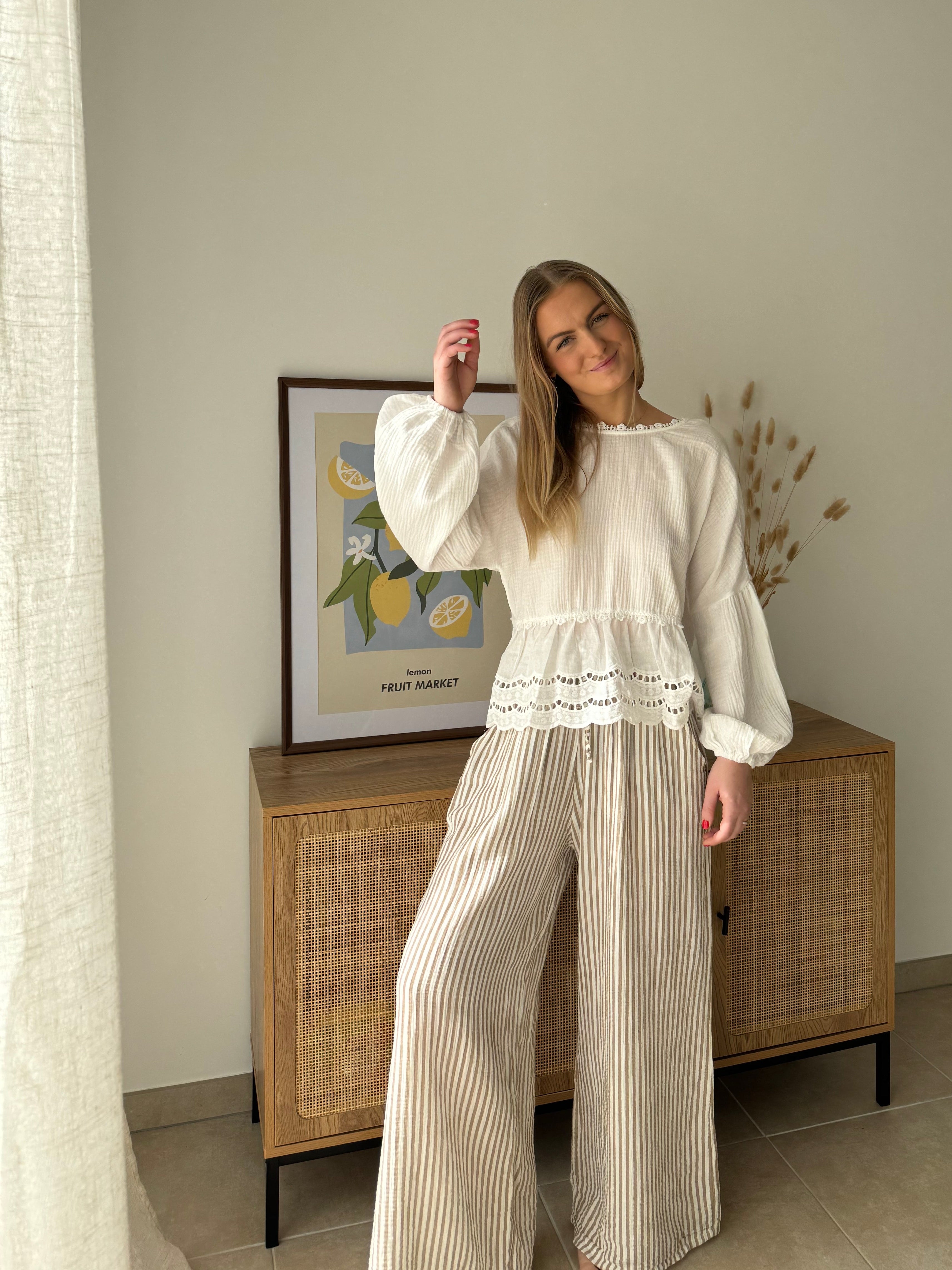 Pantalon ELENA - Beige