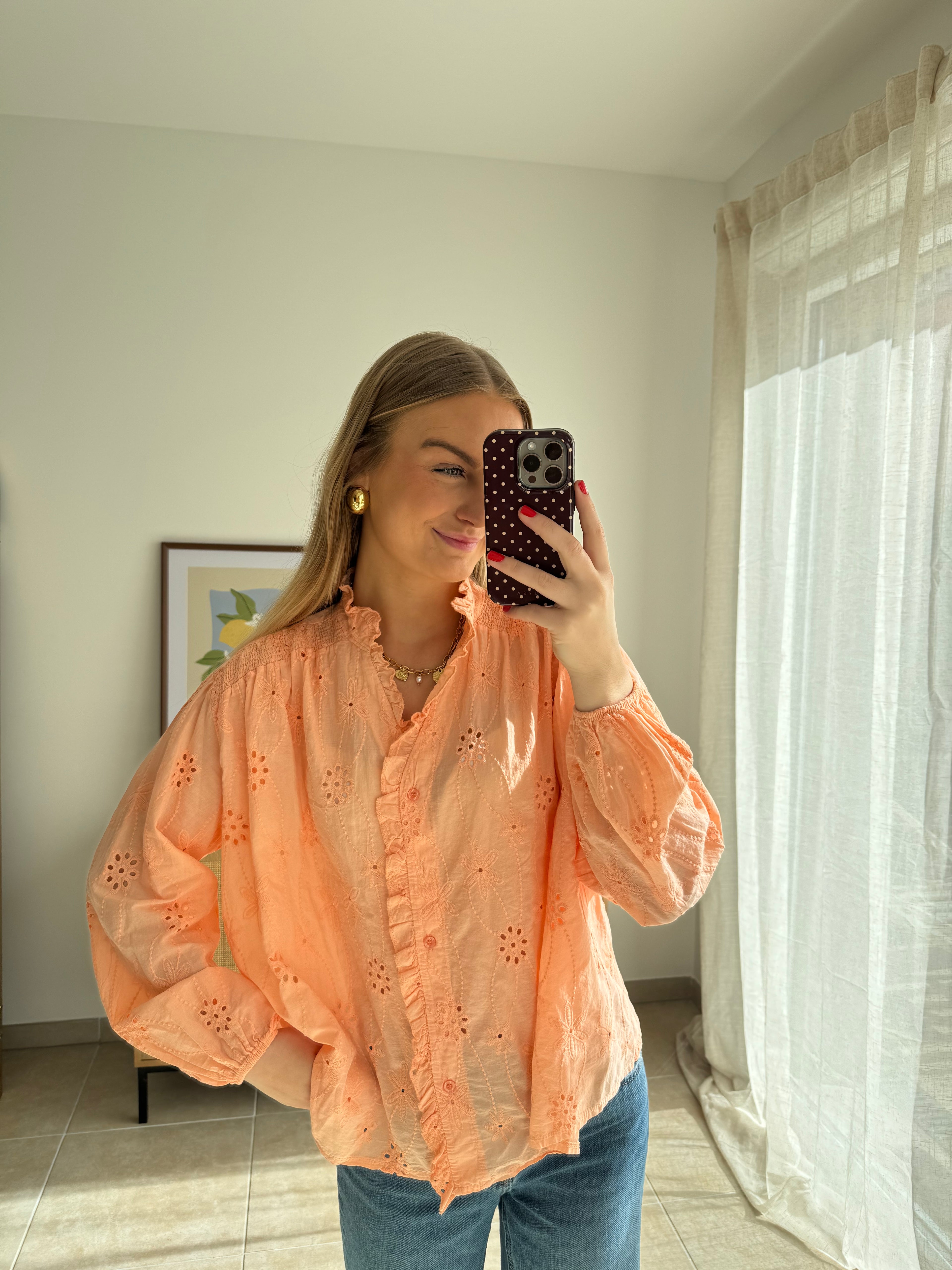 Blouse AVA - Abricot