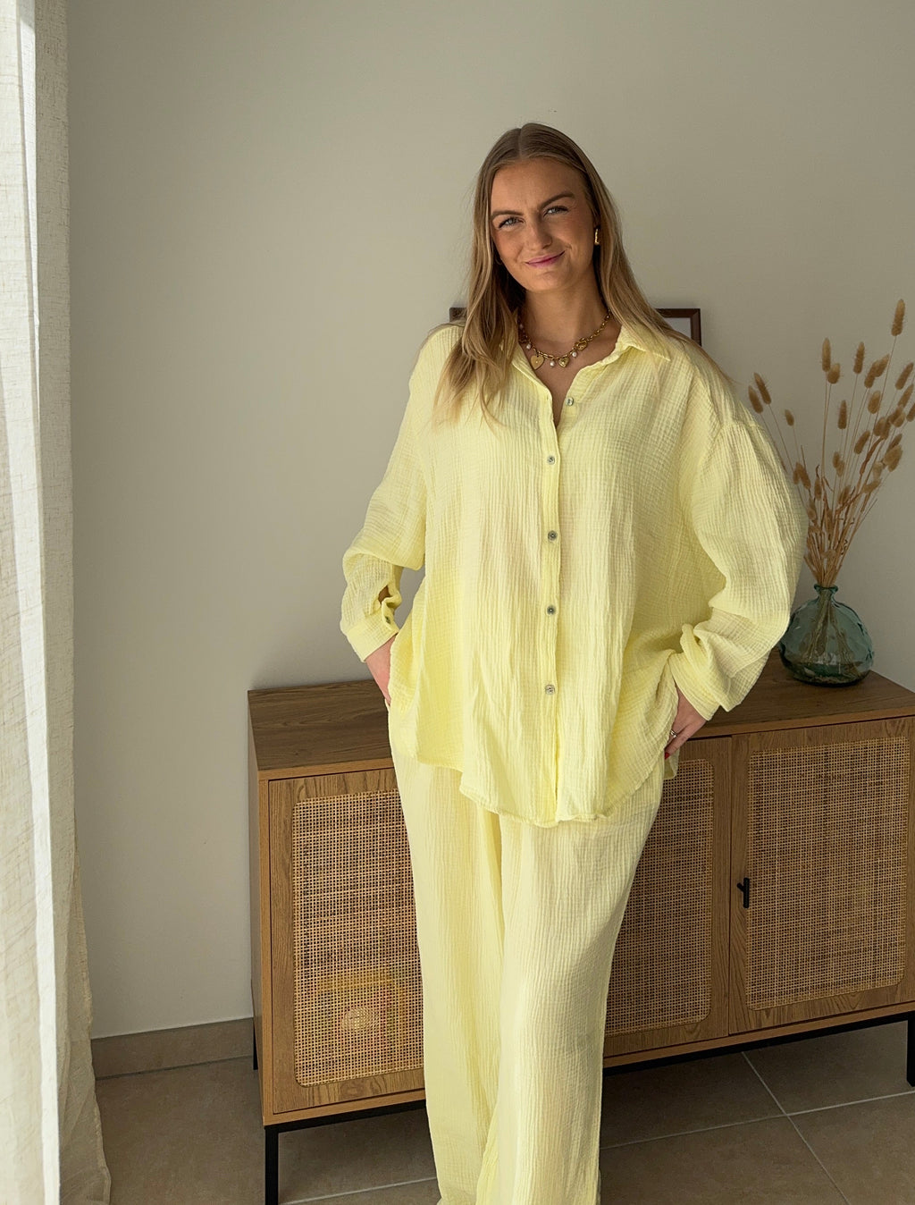 Chemise SOFIA - Jaune