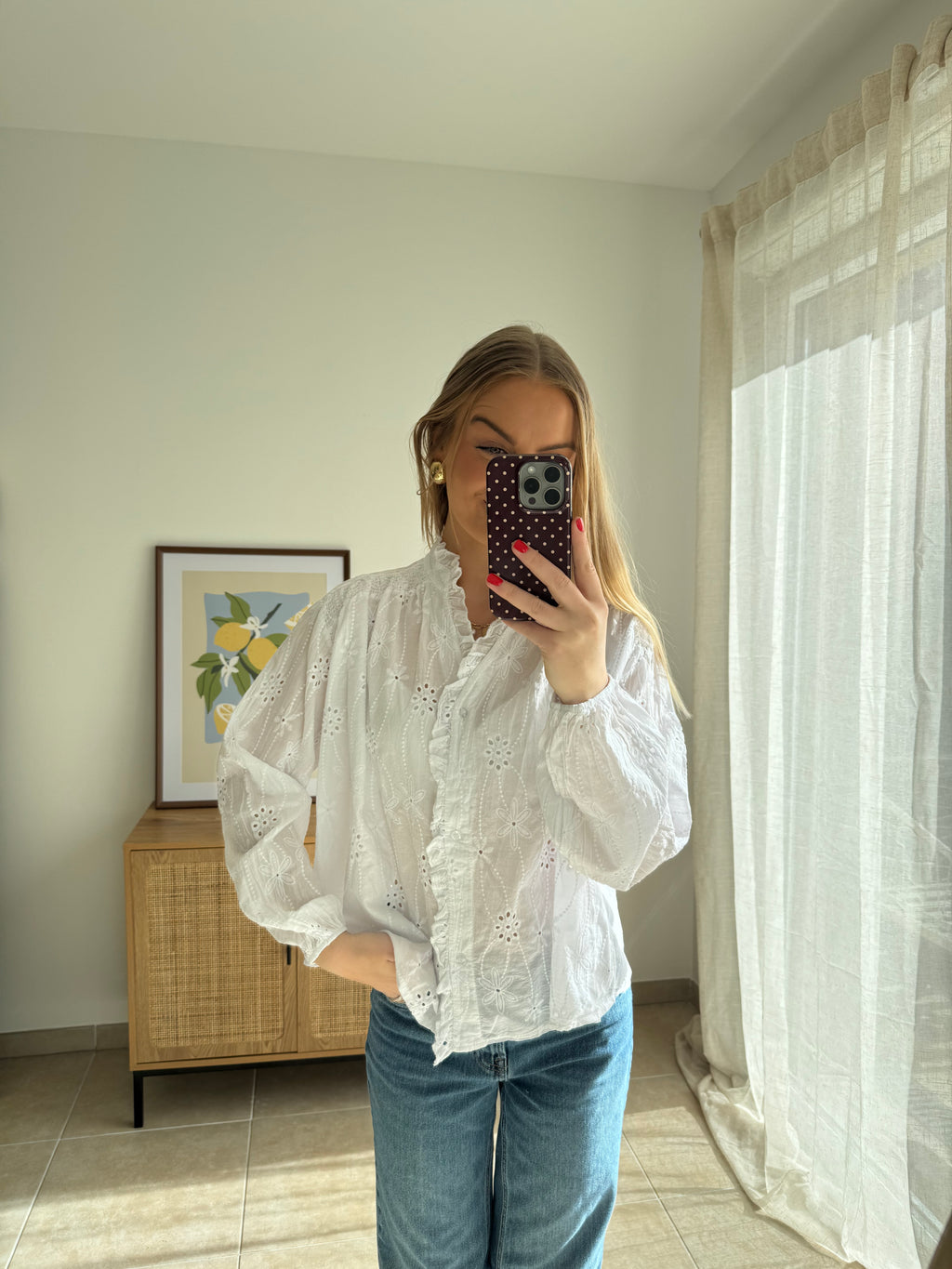 Blouse AVA - Blanc