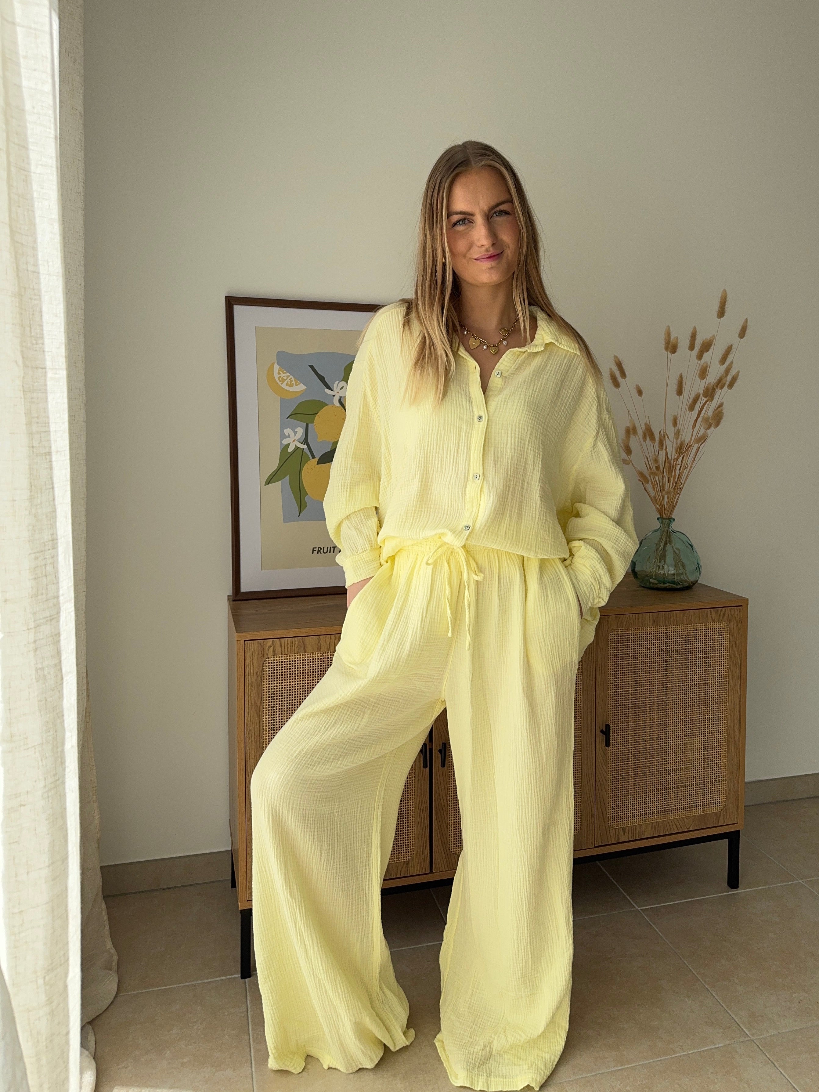 Pantalon MARIA - Jaune