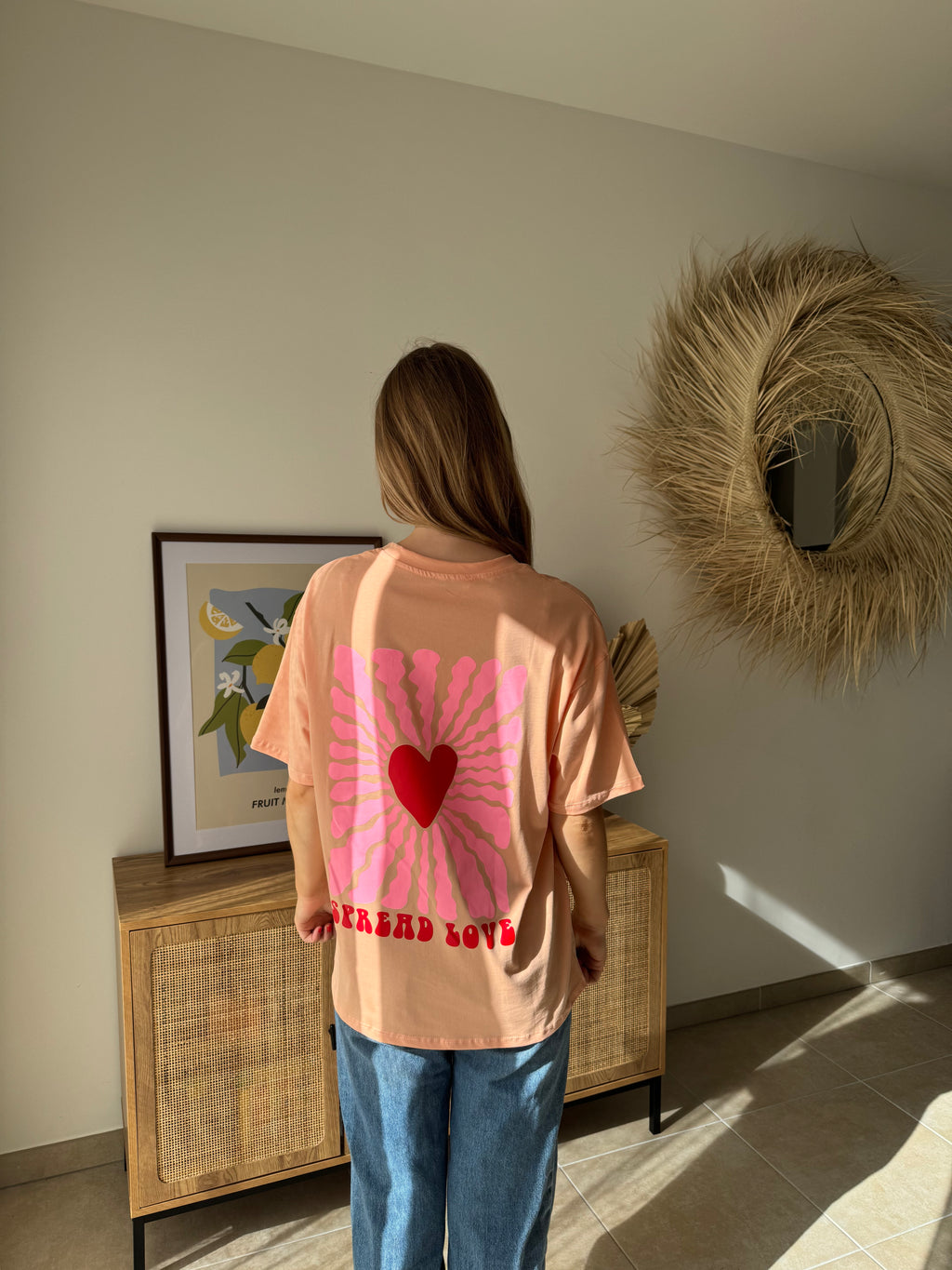 T-shirt SOLIA - Abricot