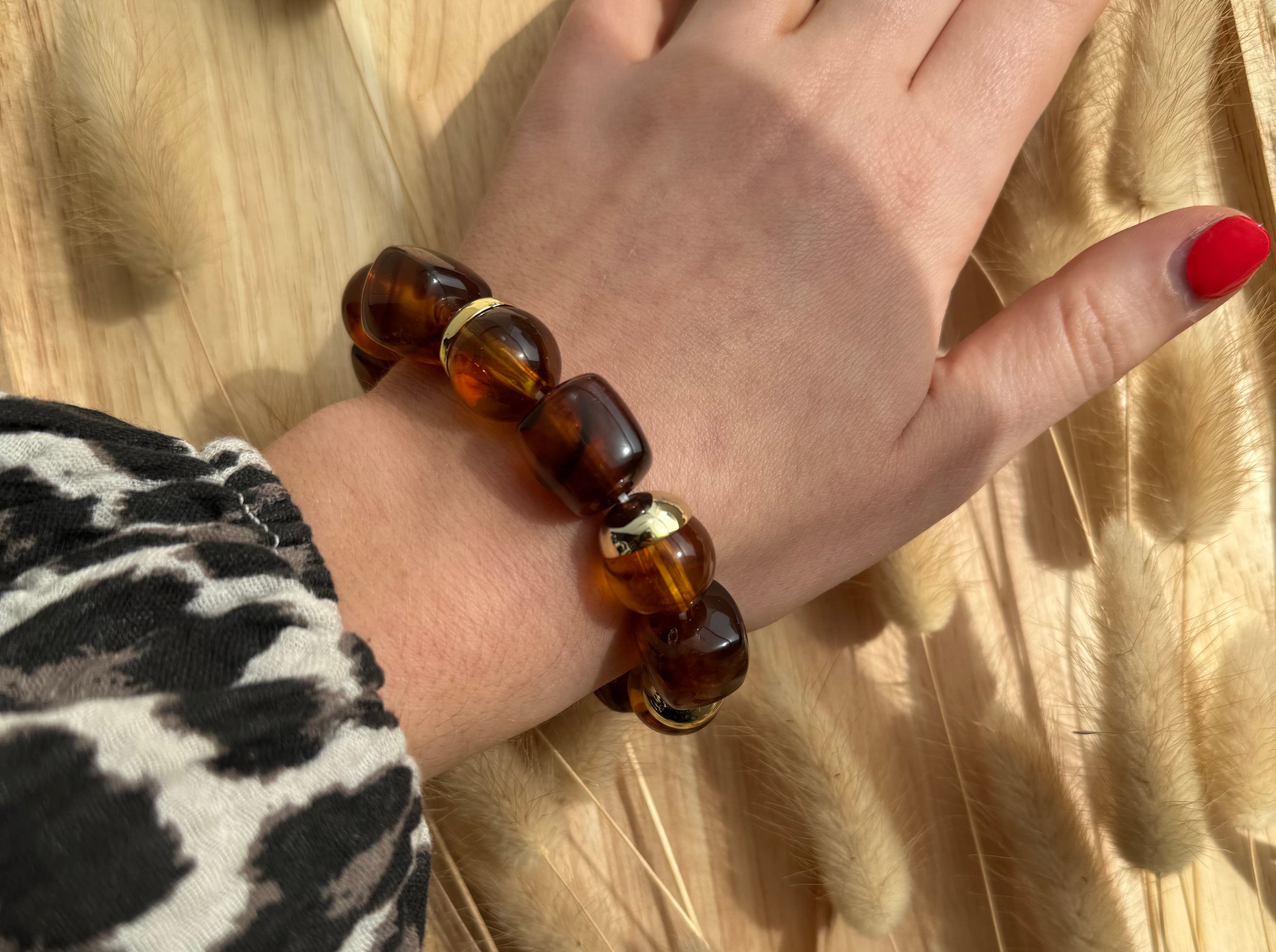 Bracelet ROSIA - Marron