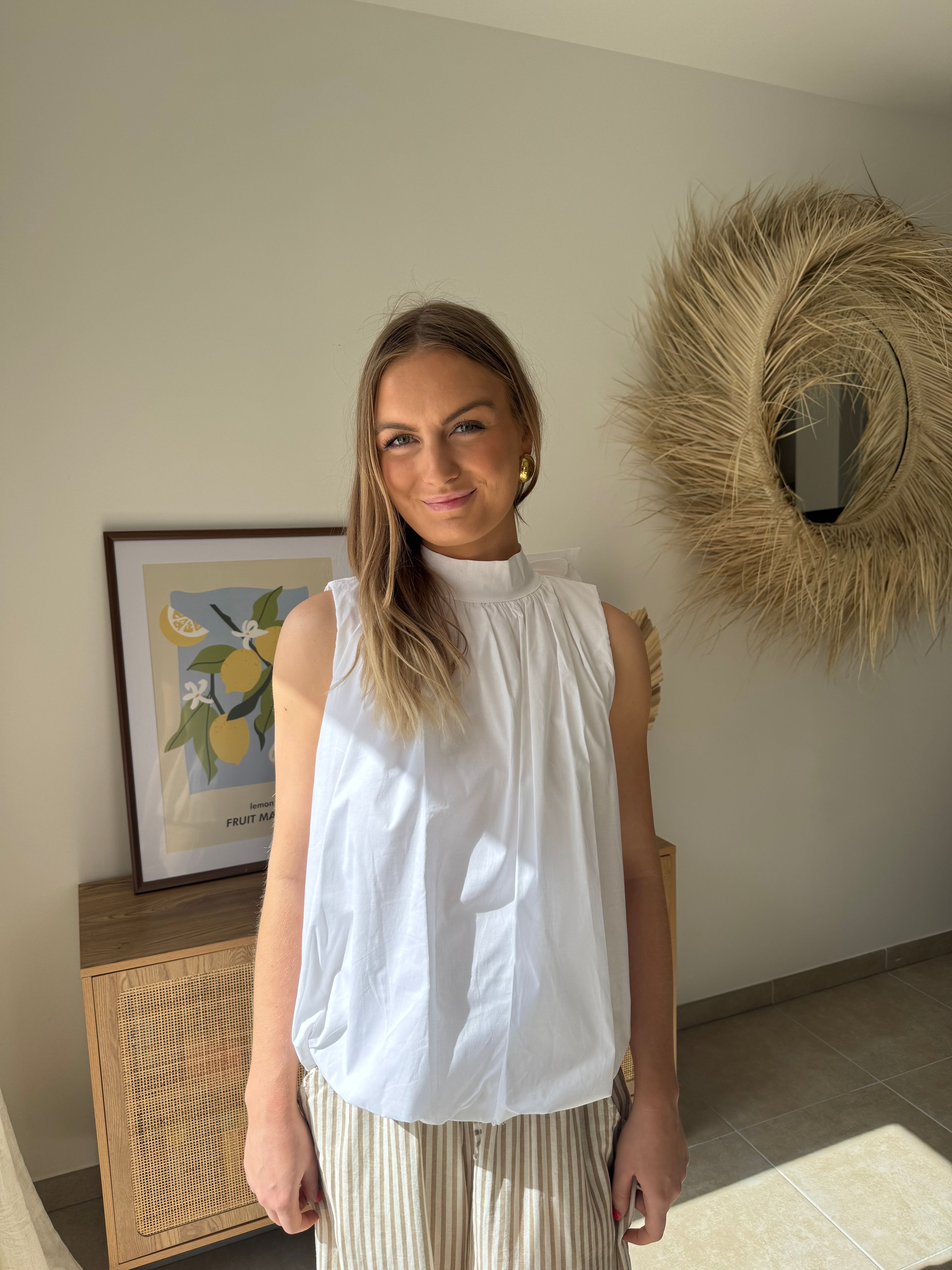 Blouse ISLA - Blanche