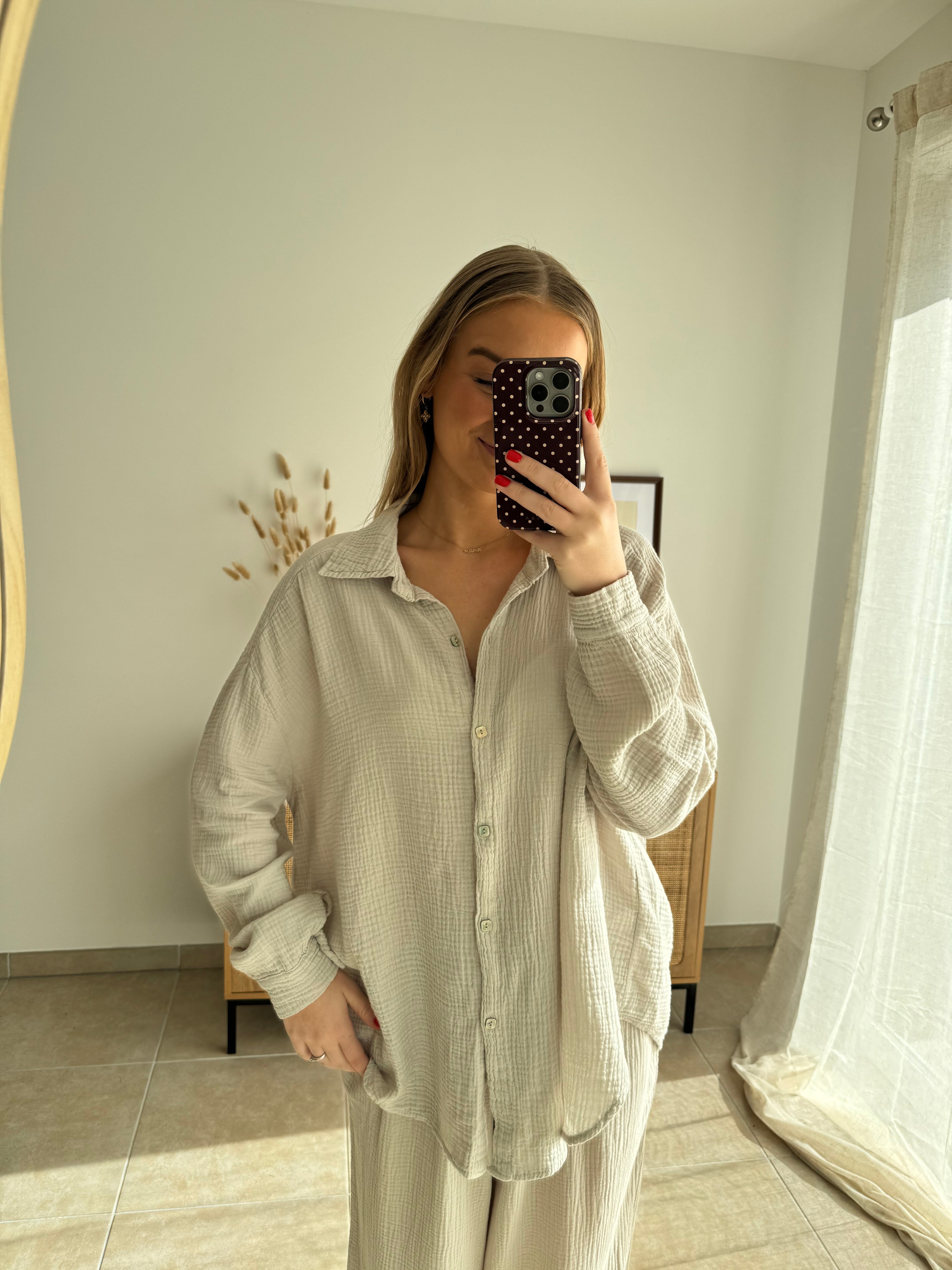Chemise SOFIA - Beige