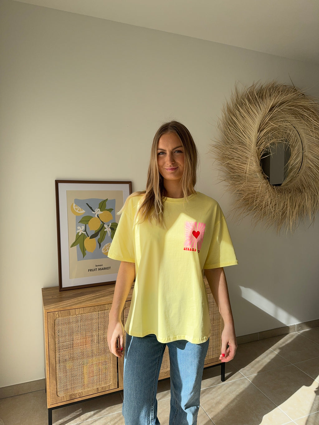 T-shirt SOLIA - Jaune