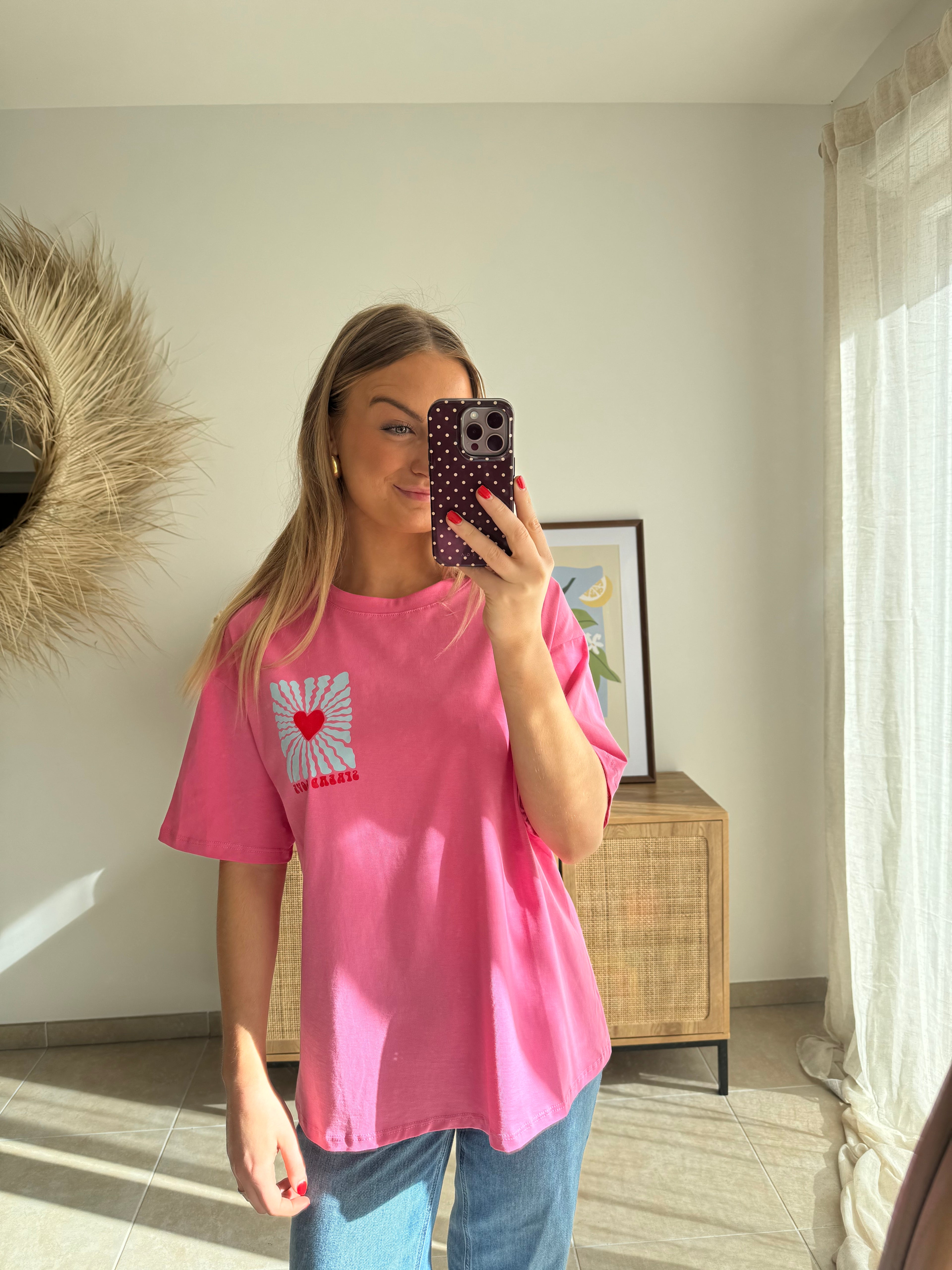 T-shirt SOLIA - Rose