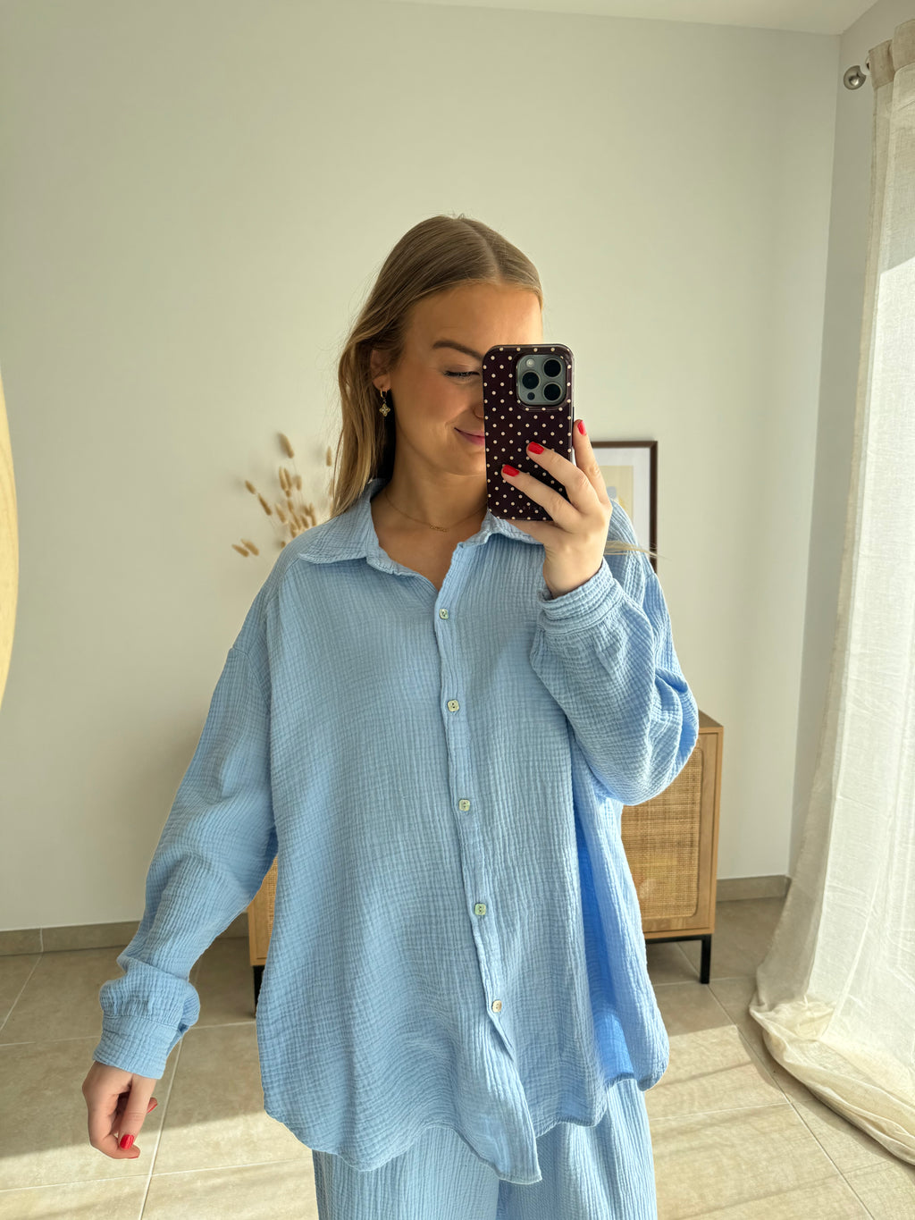 Chemise SOFIA - Bleu