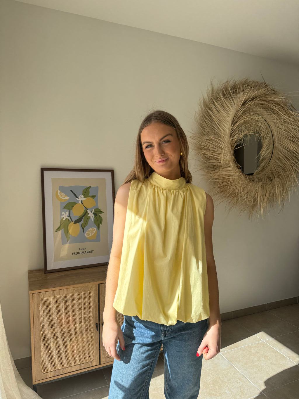 Blouse ISLA - Jaune