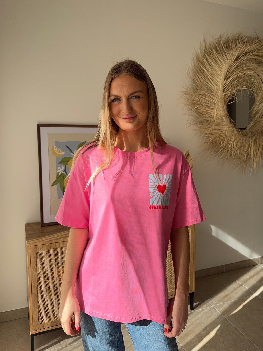 T-shirt SOLIA - Rose