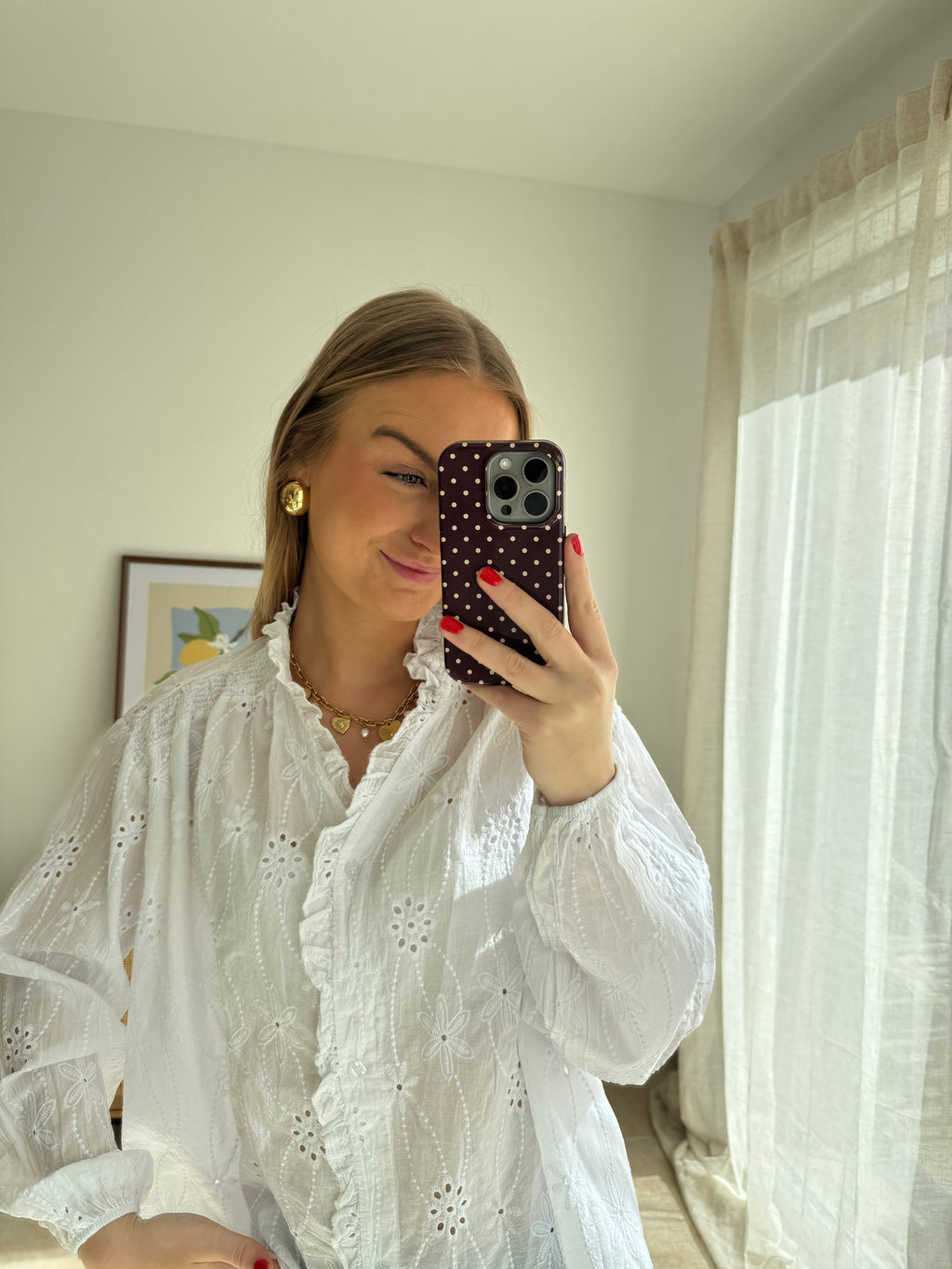 Blouse AVA - Blanc