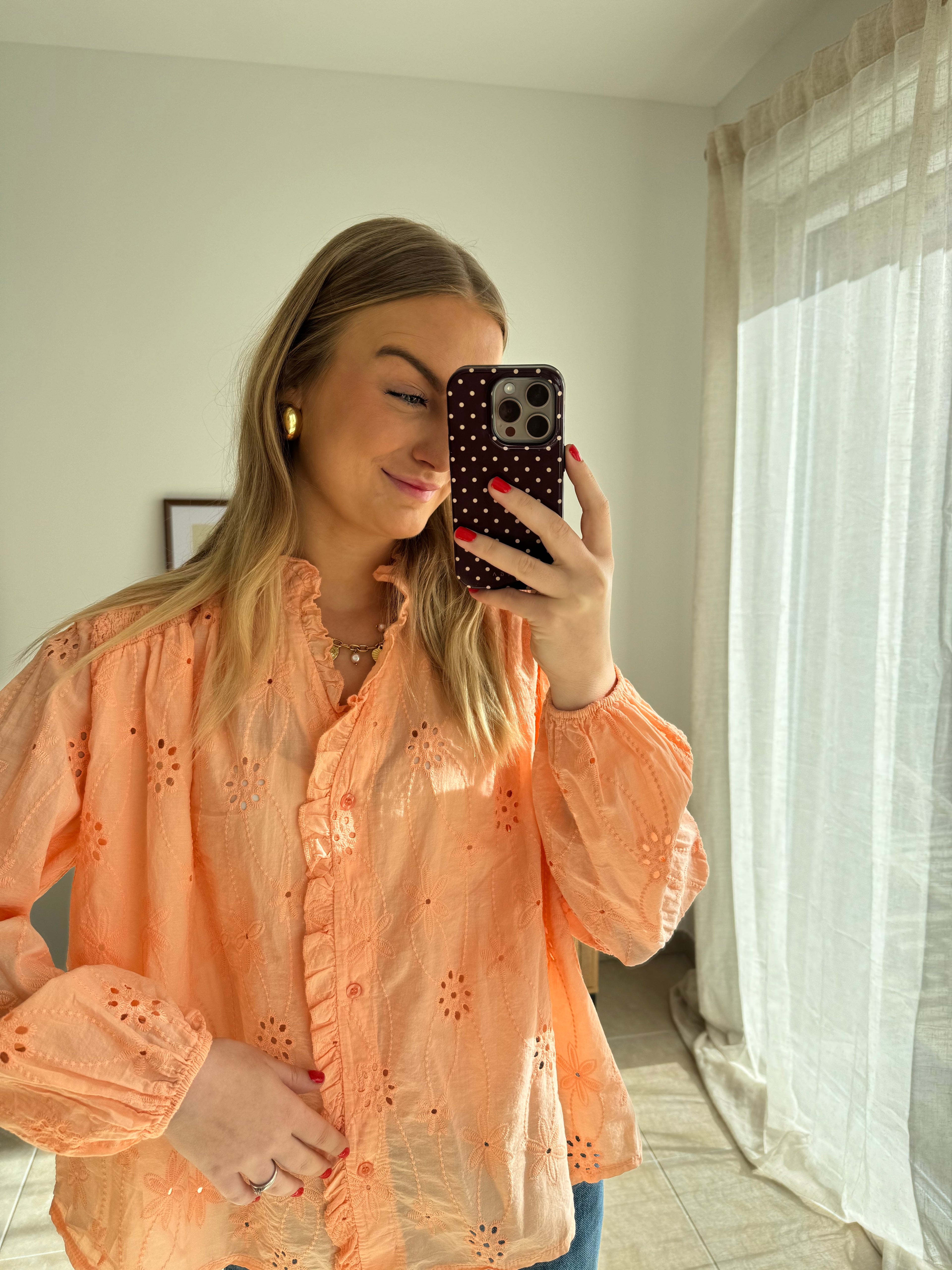 Blouse AVA - Abricot