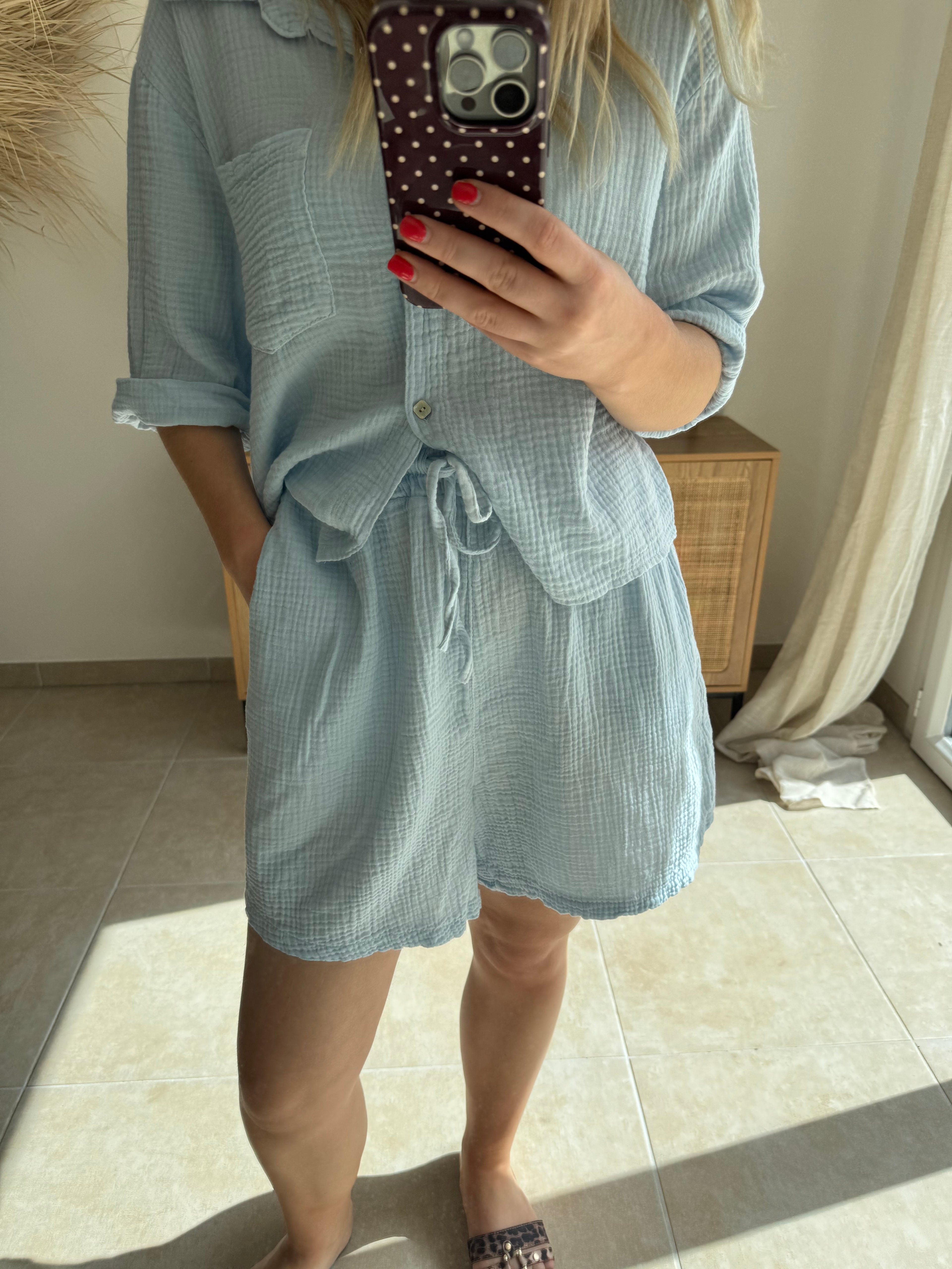 Short EVA - Bleu