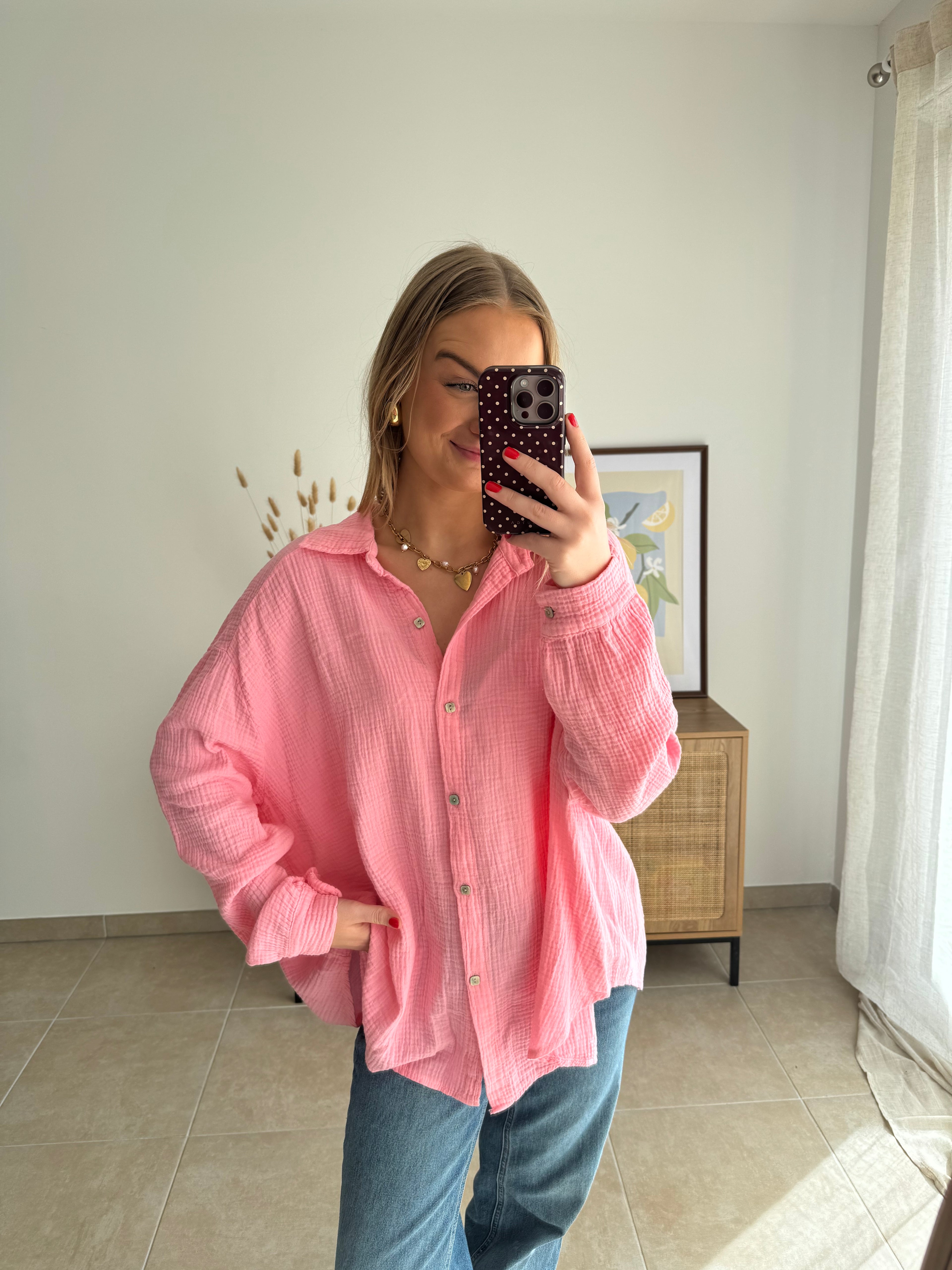 Chemise SOFIA - Rose