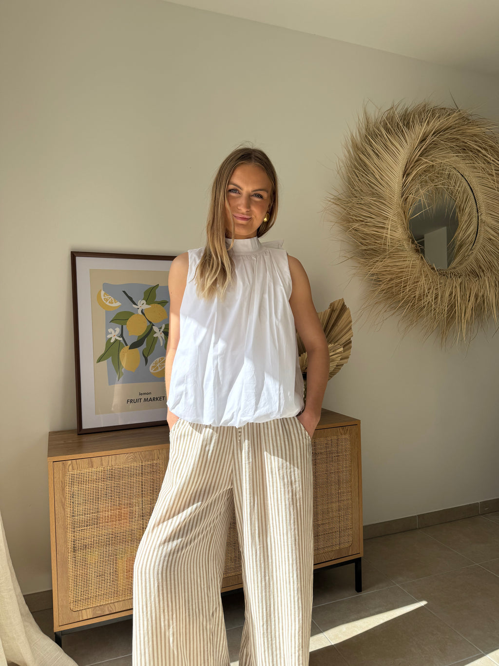 Blouse ISLA - Blanche