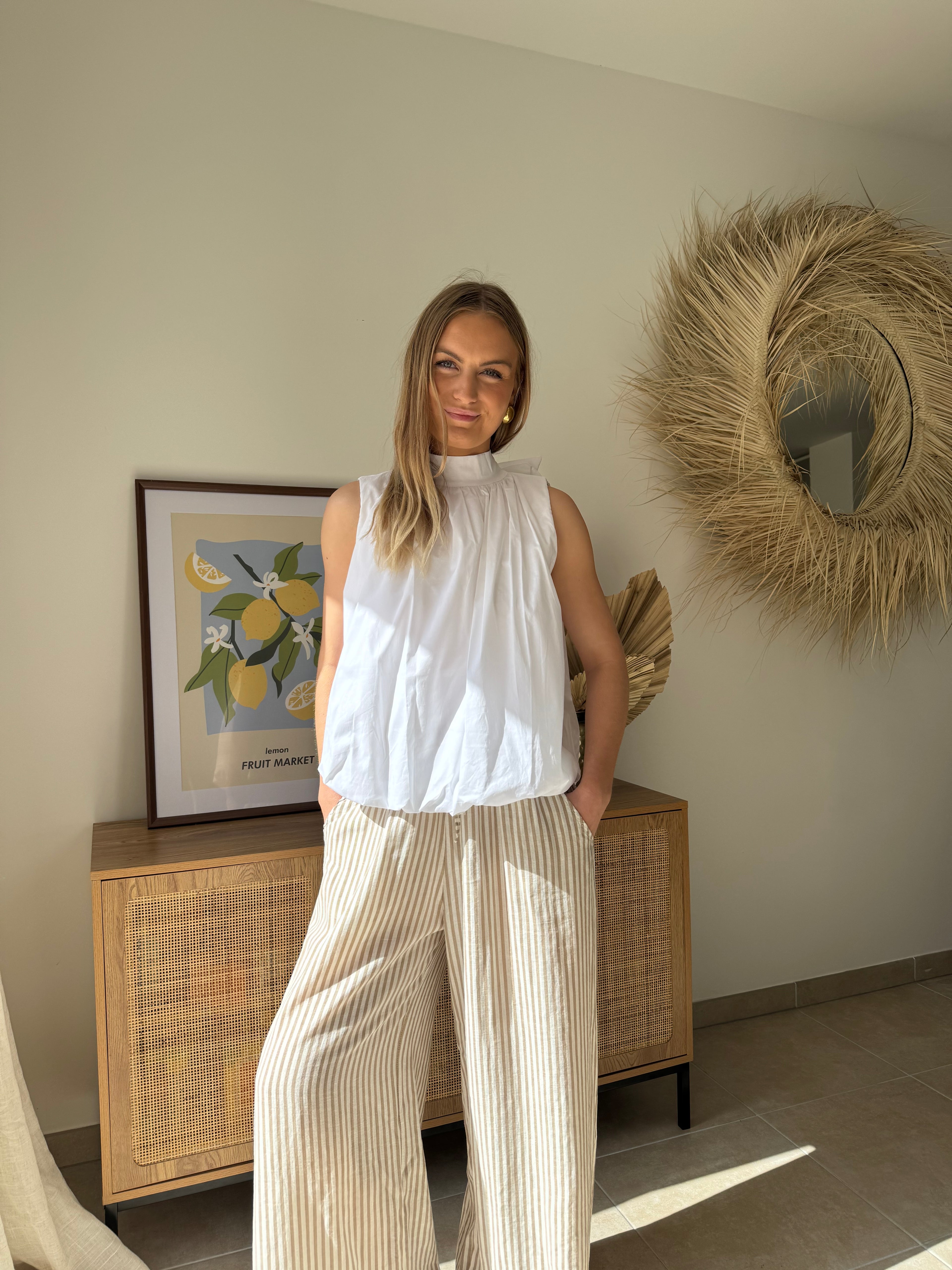 Blouse ISLA - Blanche