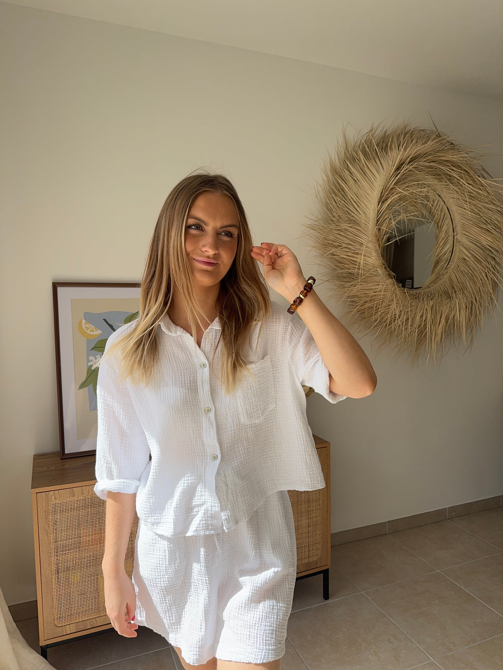 Chemise EVA - Blanc