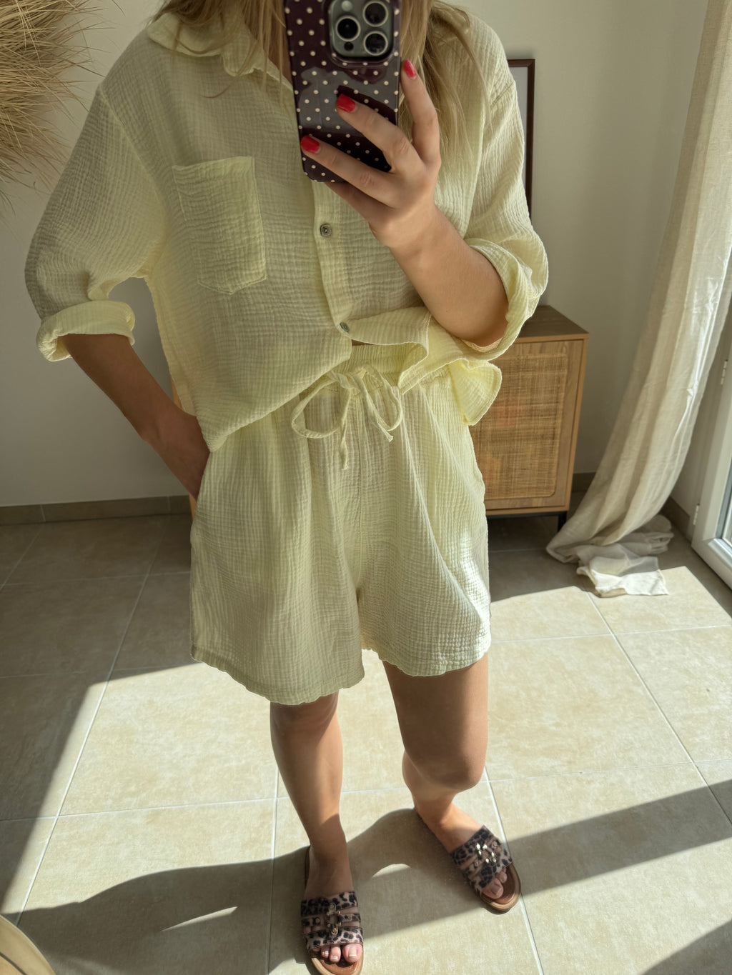 Short EVA - Jaune