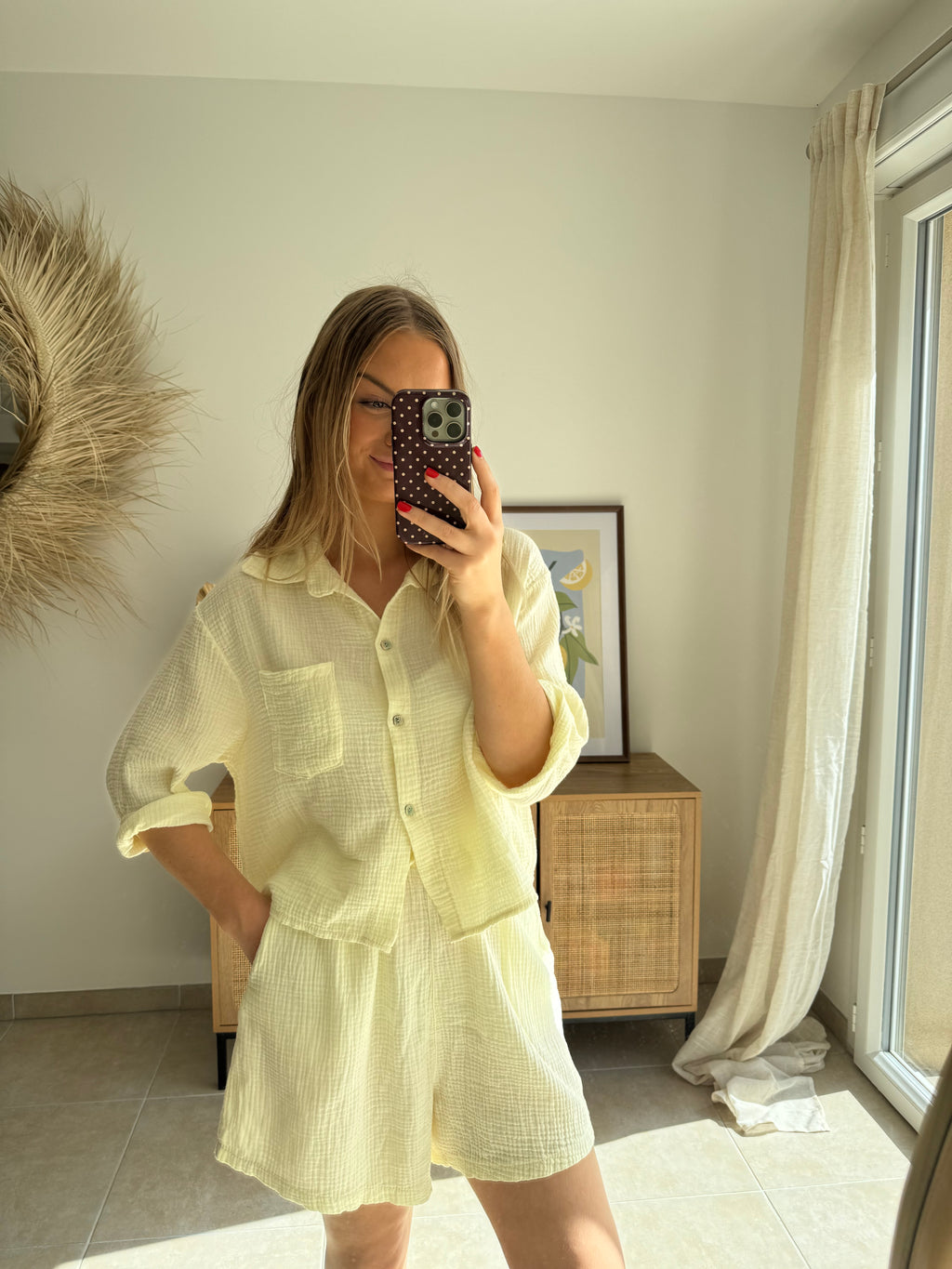 Chemise EVA - Jaune