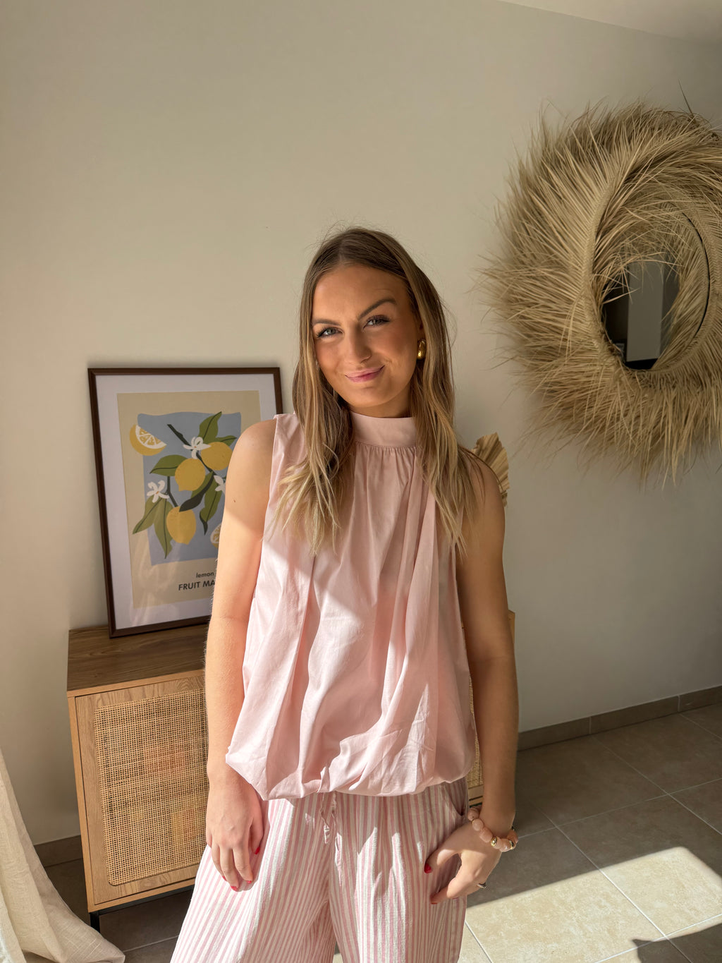Blouse ISLA - Rose
