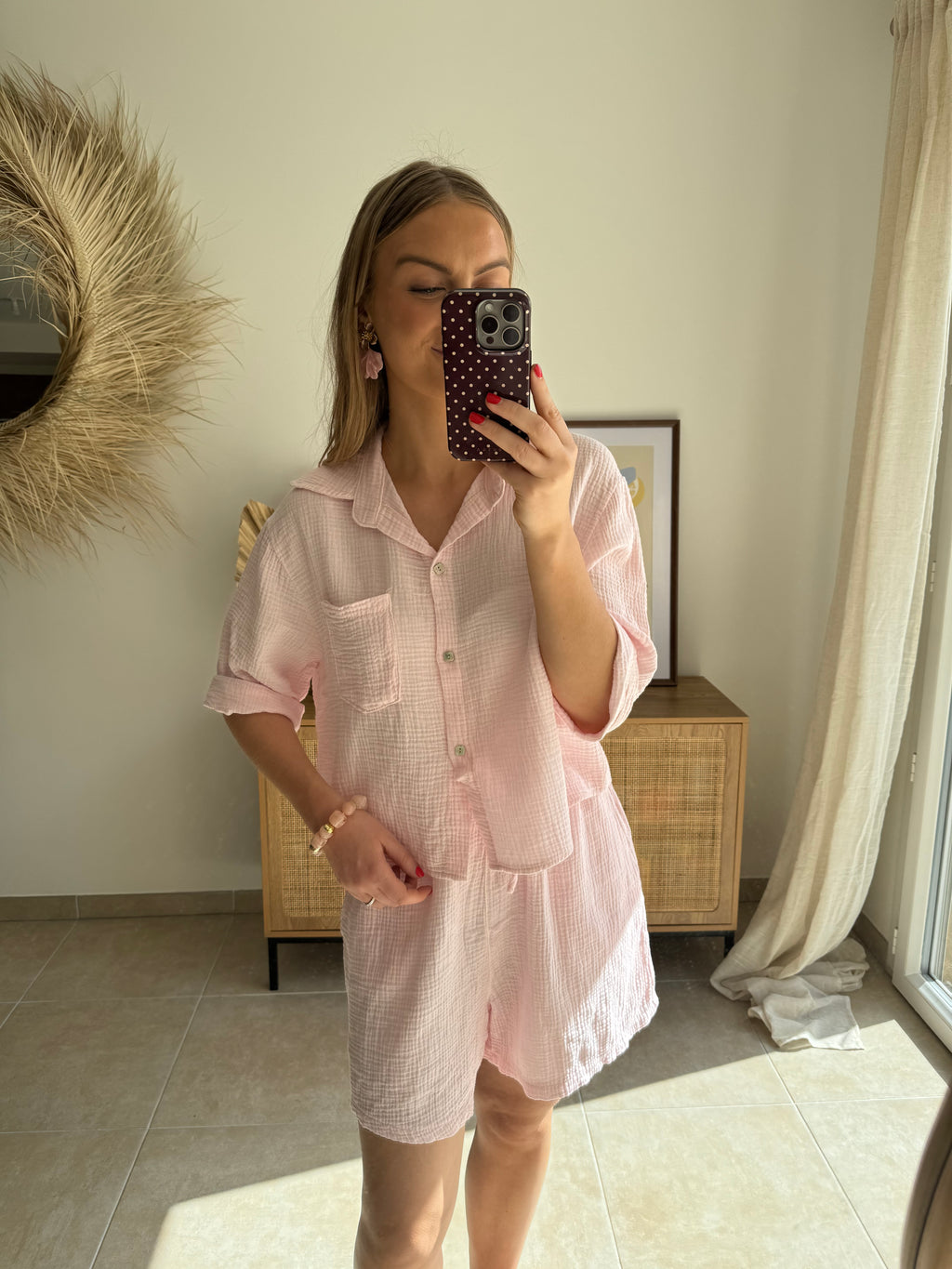 Chemise EVA - Rose