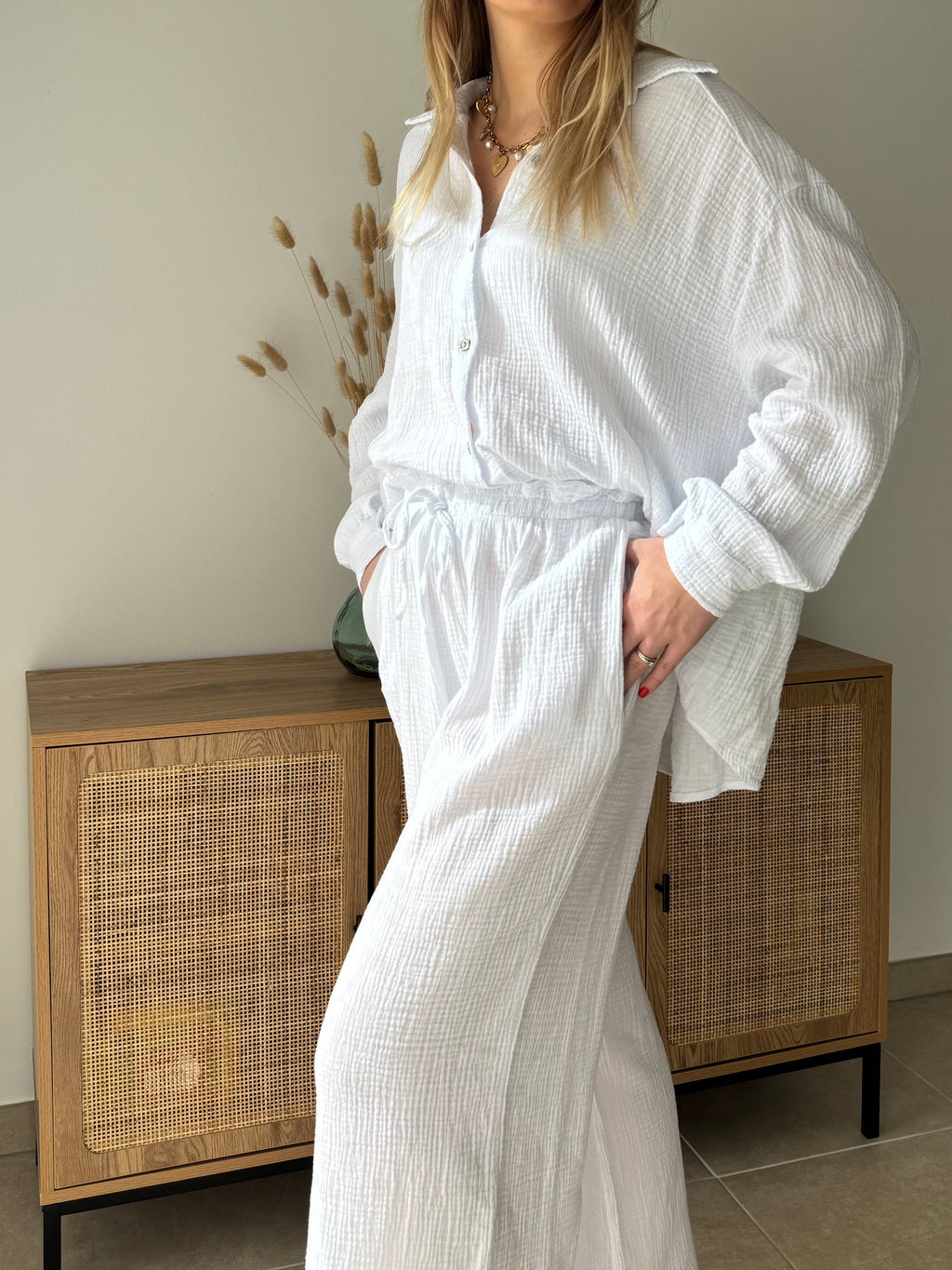 Pantalon MARIA - Blanc