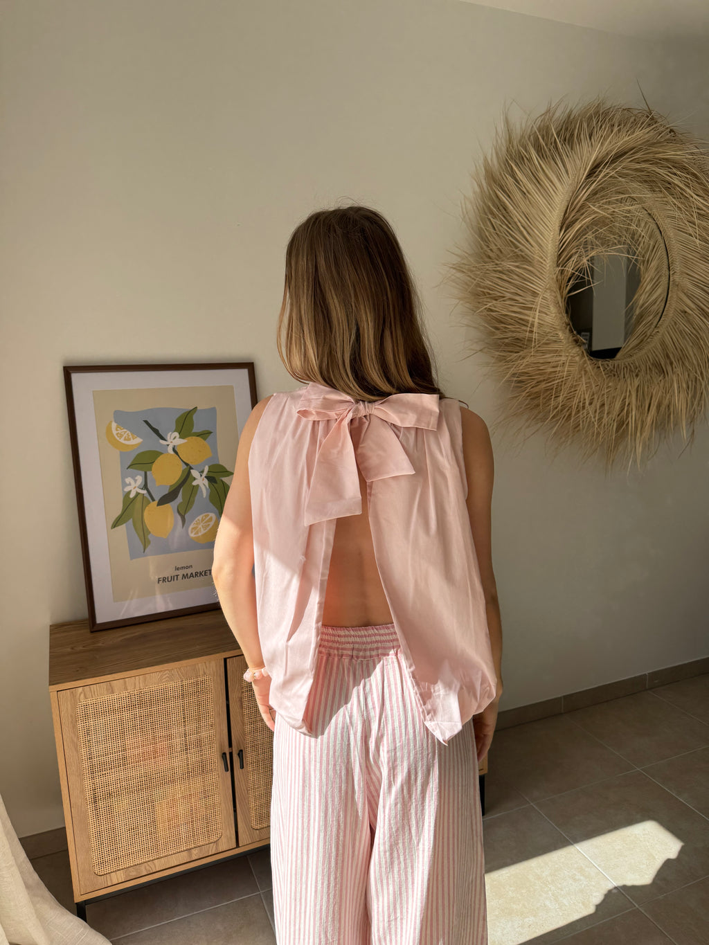 Blouse ISLA - Rose