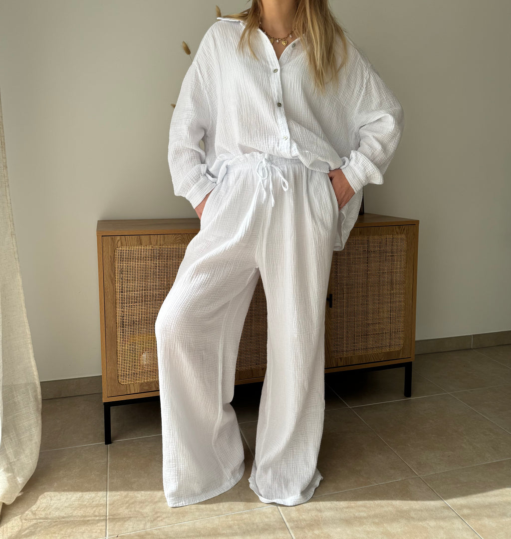 Pantalon MARIA - Blanc