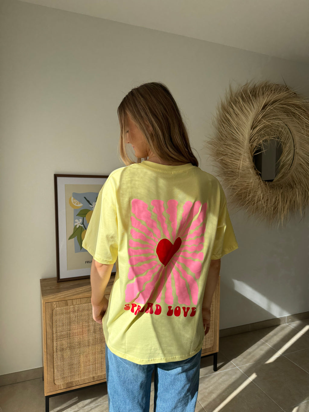T-shirt SOLIA - Jaune