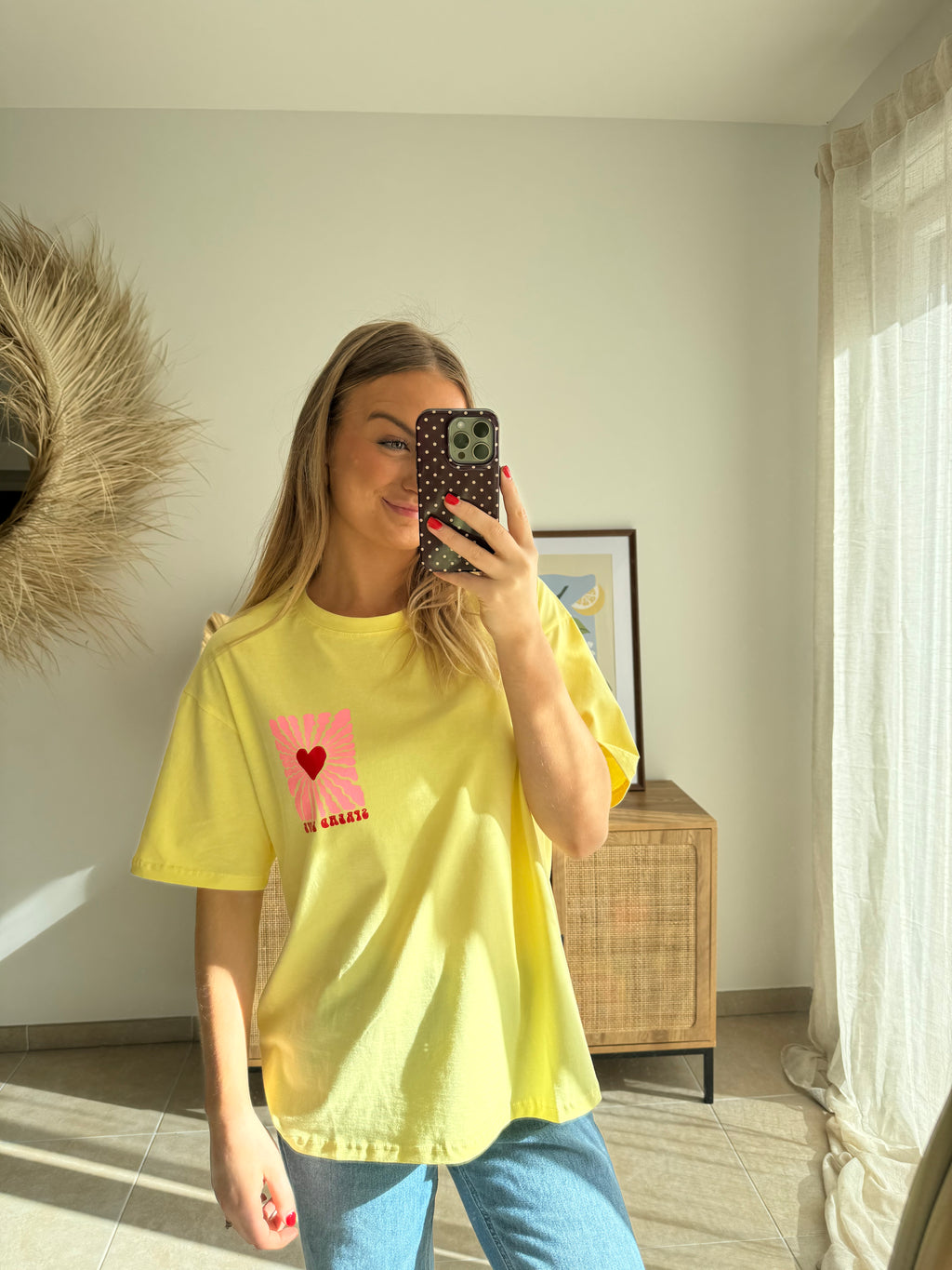 T-shirt SOLIA - Jaune