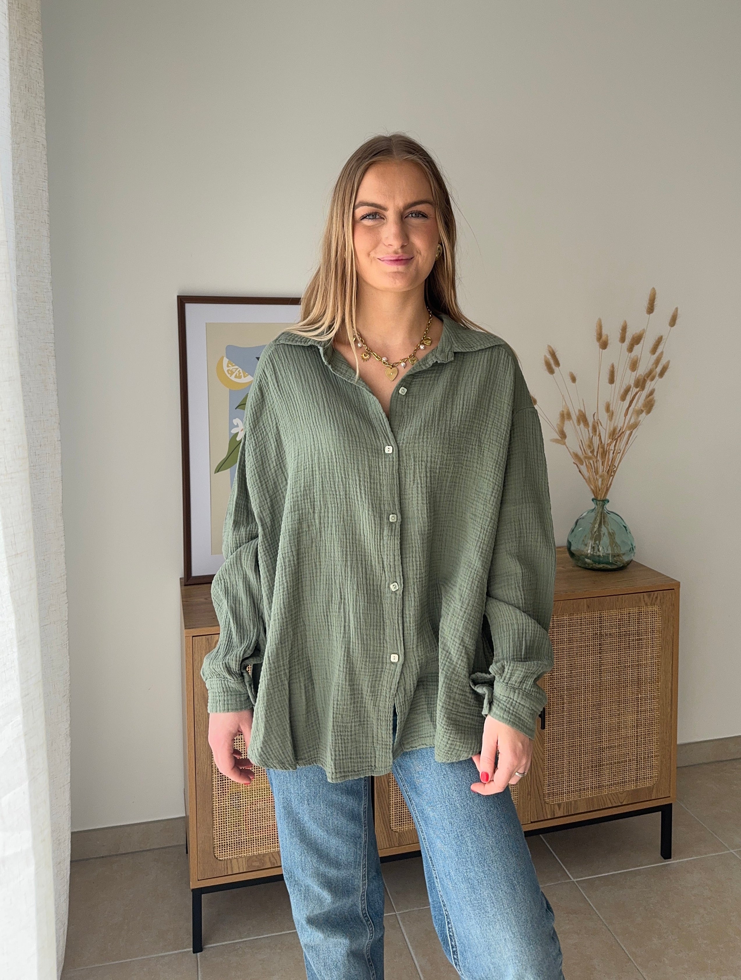 Chemise SOFIA - Kaki