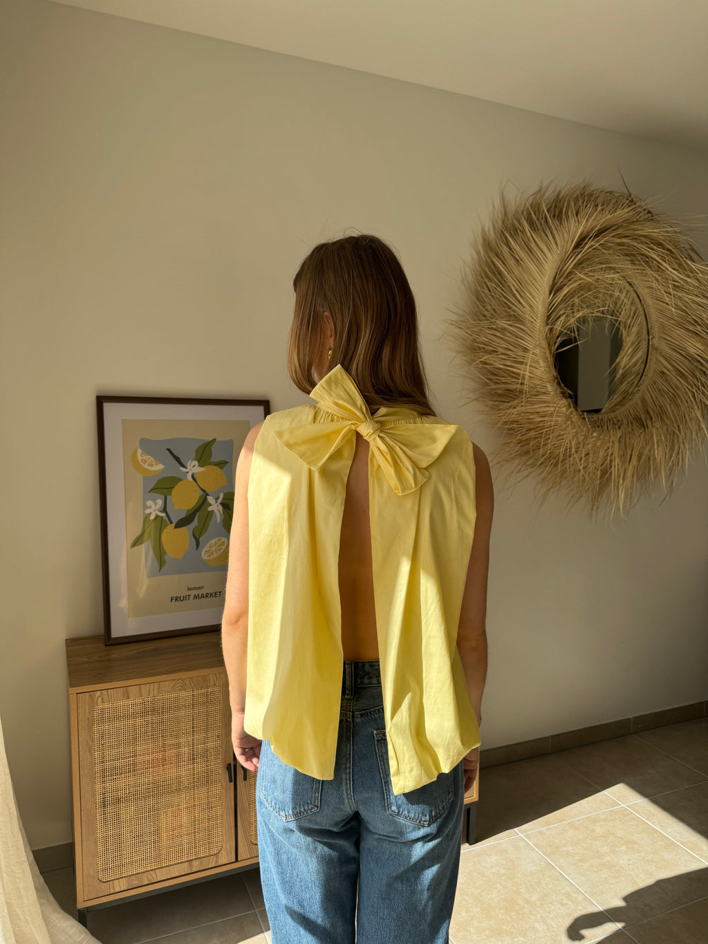 Blouse ISLA - Jaune