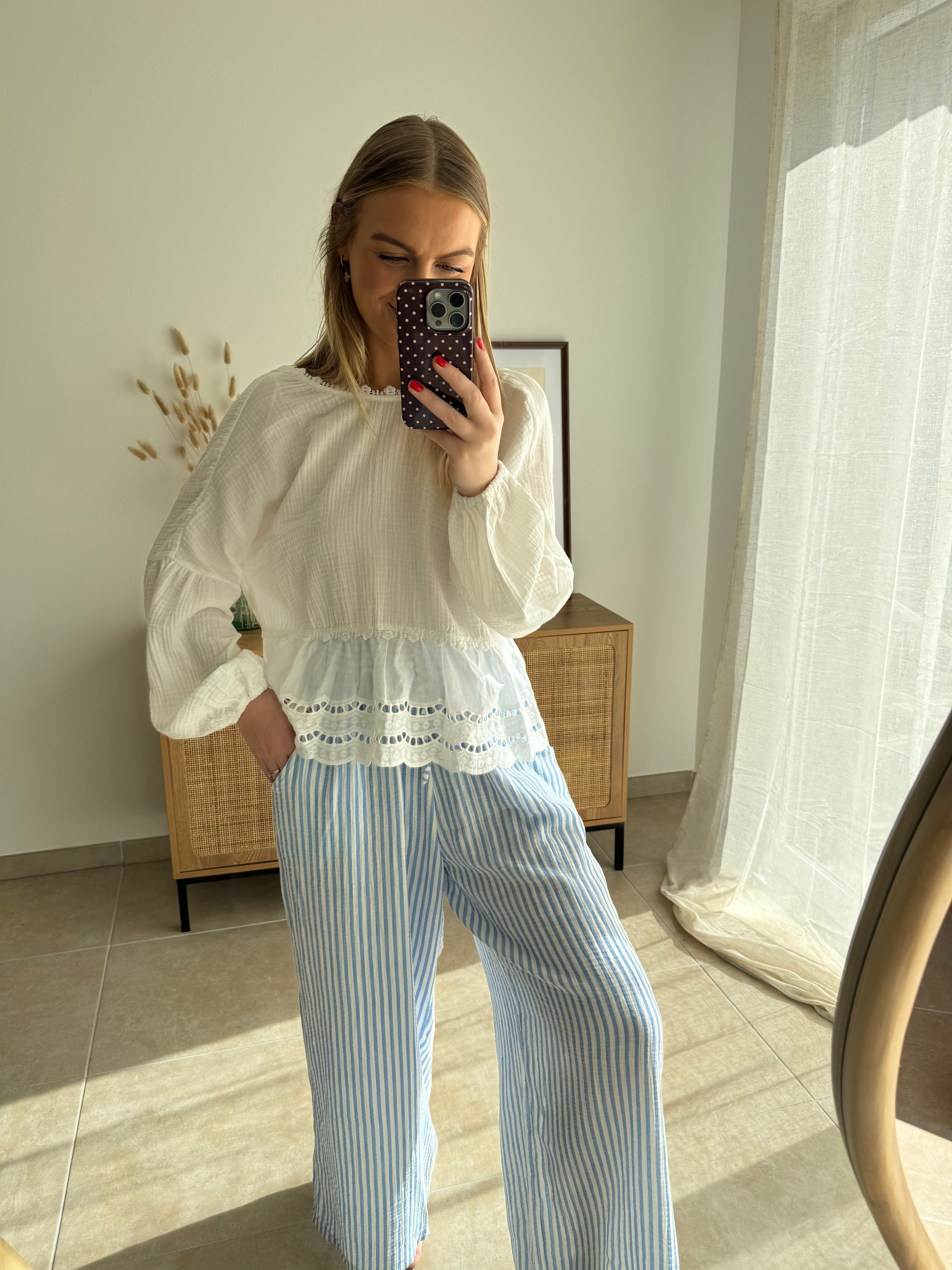Pantalon ELENA - Bleu