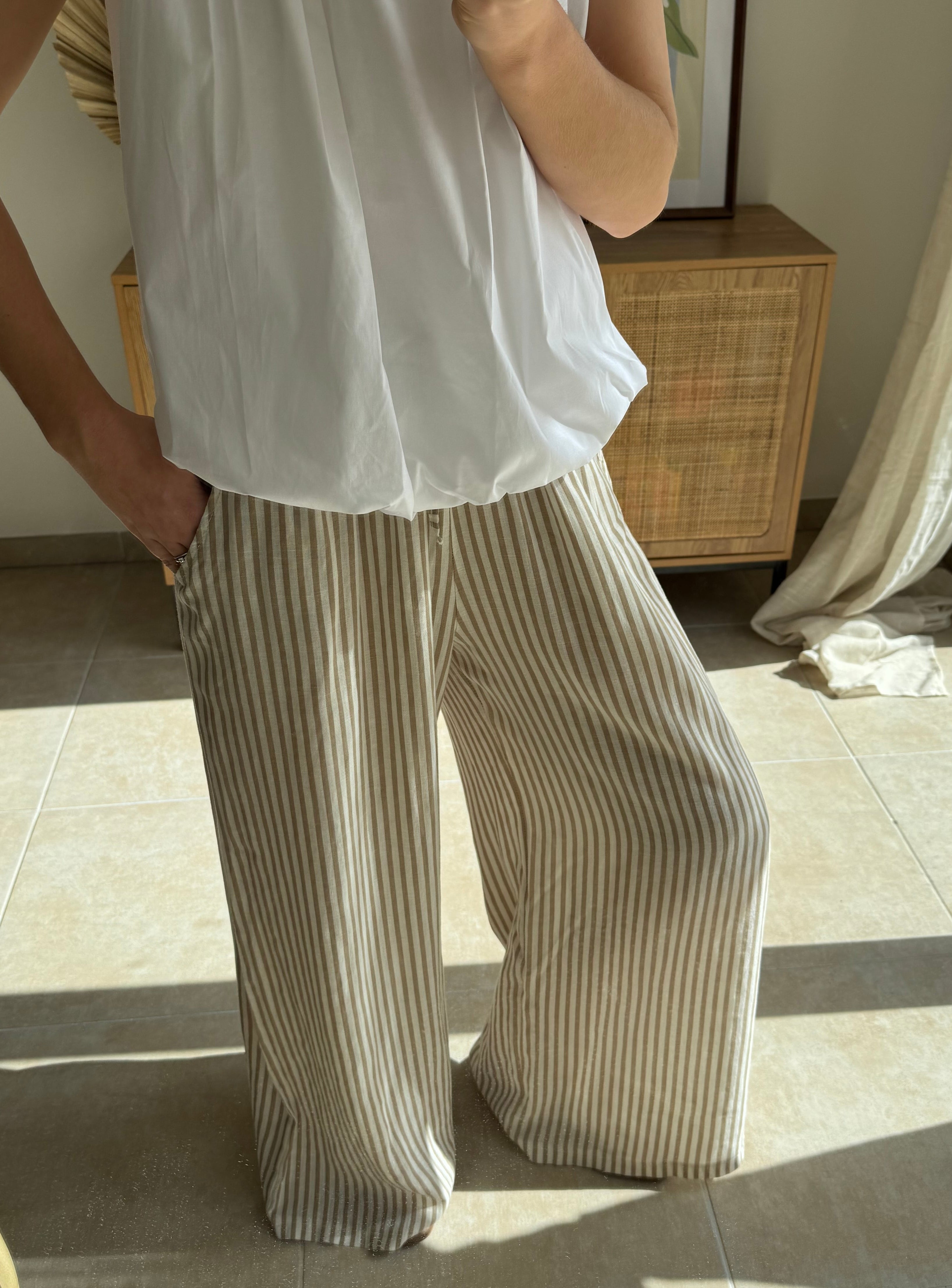 Pantalon SOLANA - Beige