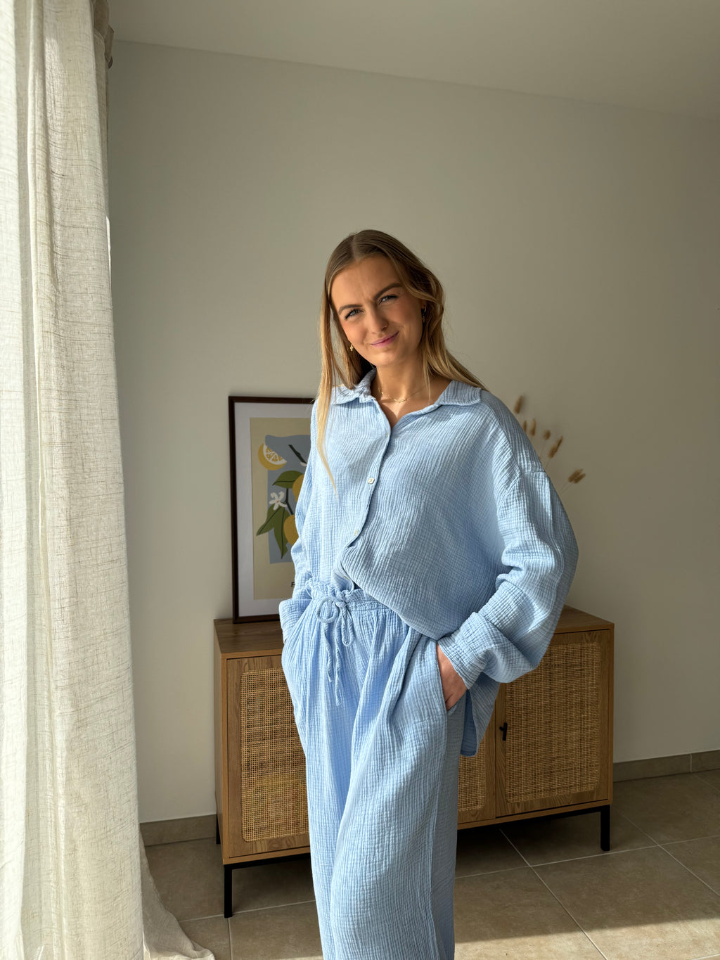 Chemise SOFIA - Bleu
