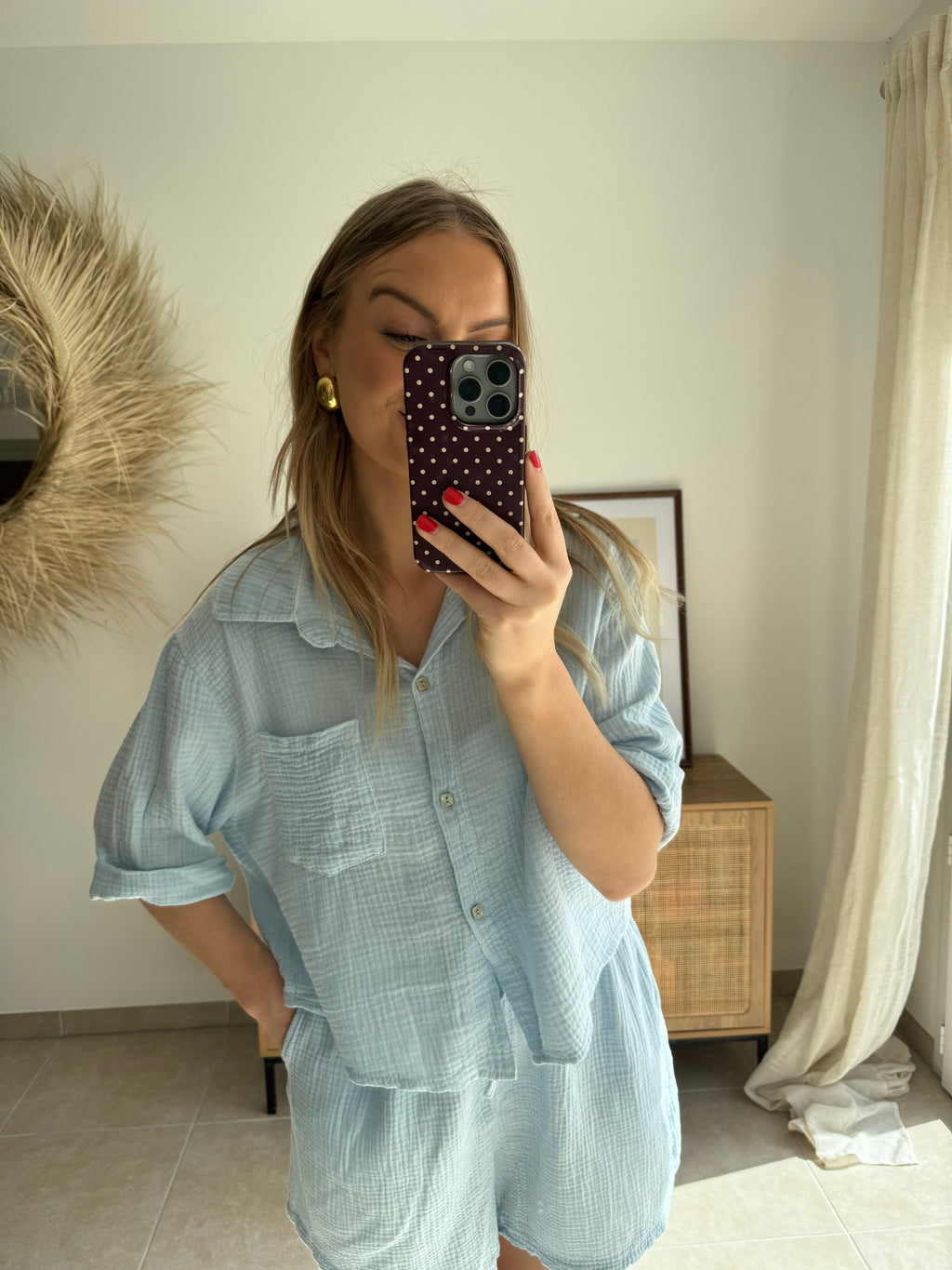 Chemise EVA - Bleu