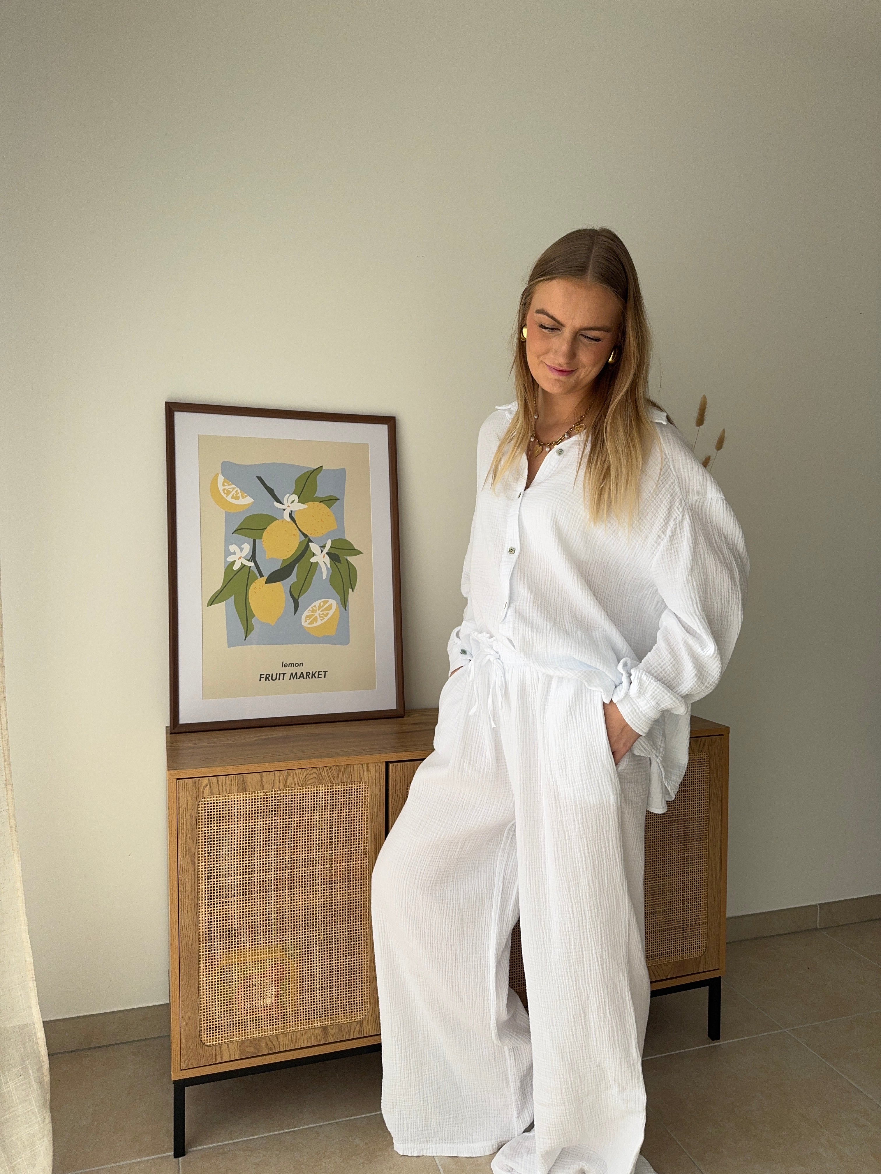 Pantalon MARIA - Blanc