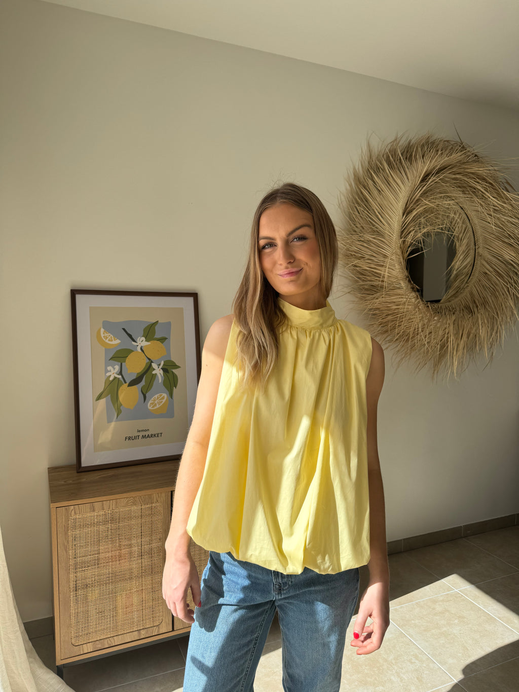 Blouse ISLA - Jaune