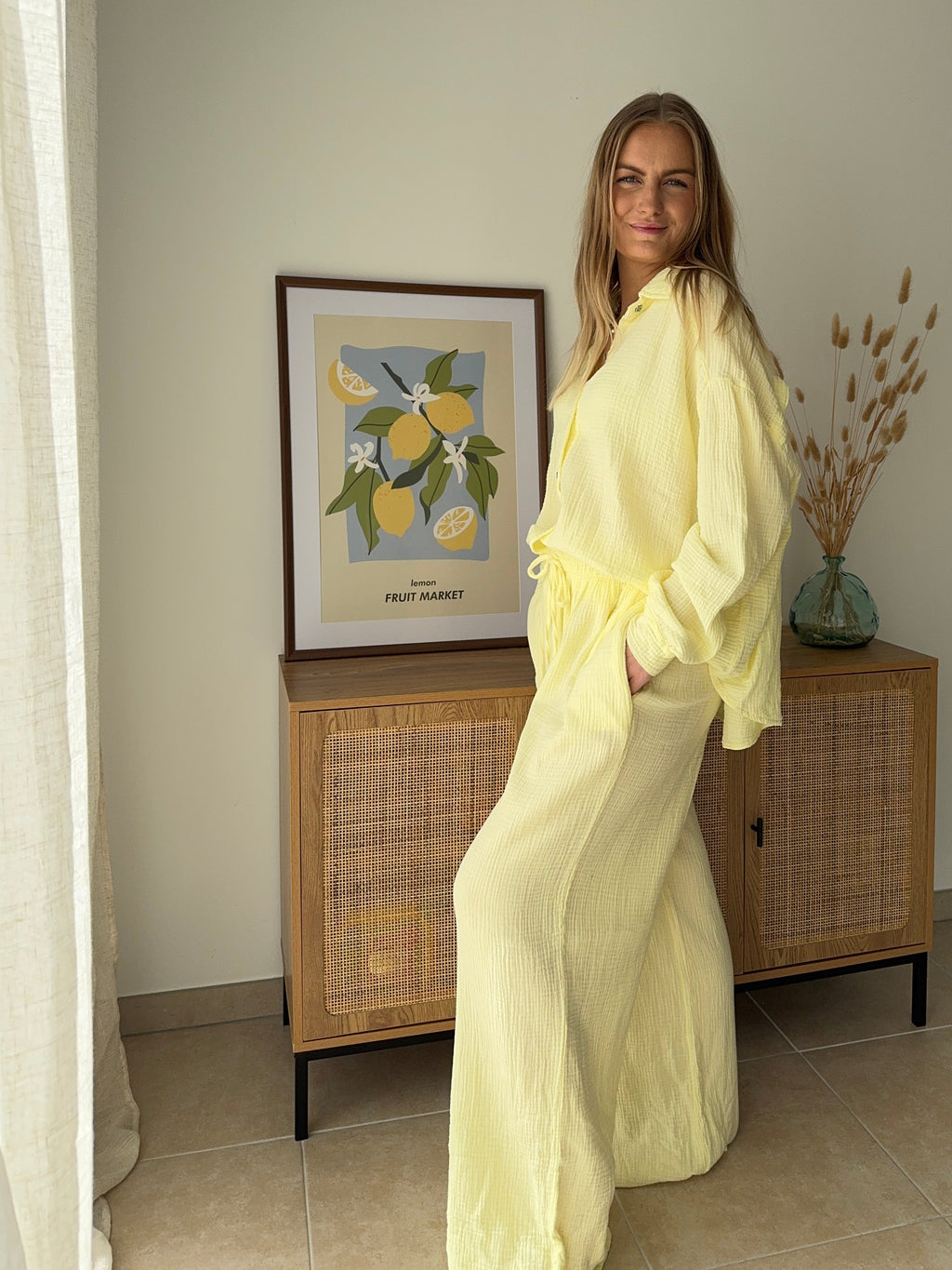 Pantalon MARIA - Jaune